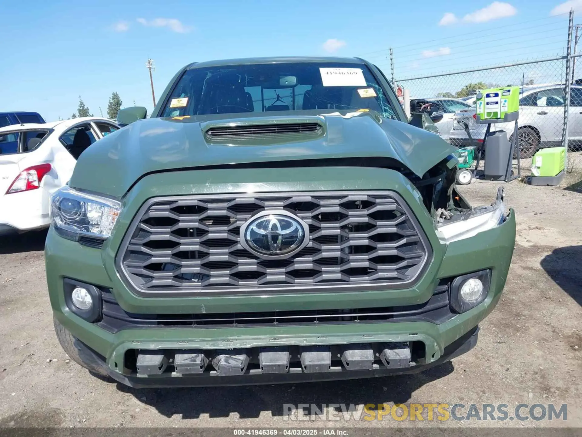 12 fotografías del automóvil dañado 3TMDZ5BN2NM133036 TOYOTA TACOMA 2022