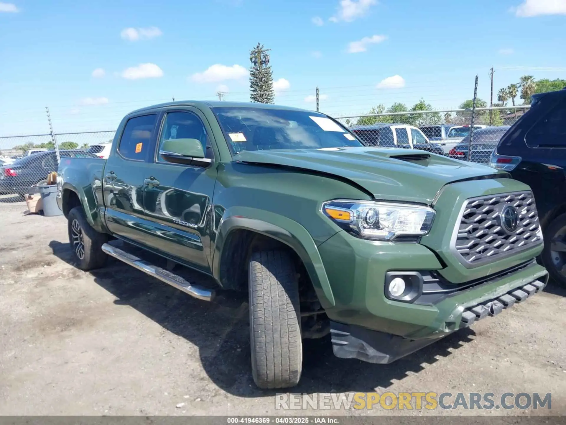 13 fotografías del automóvil dañado 3TMDZ5BN2NM133036 TOYOTA TACOMA 2022