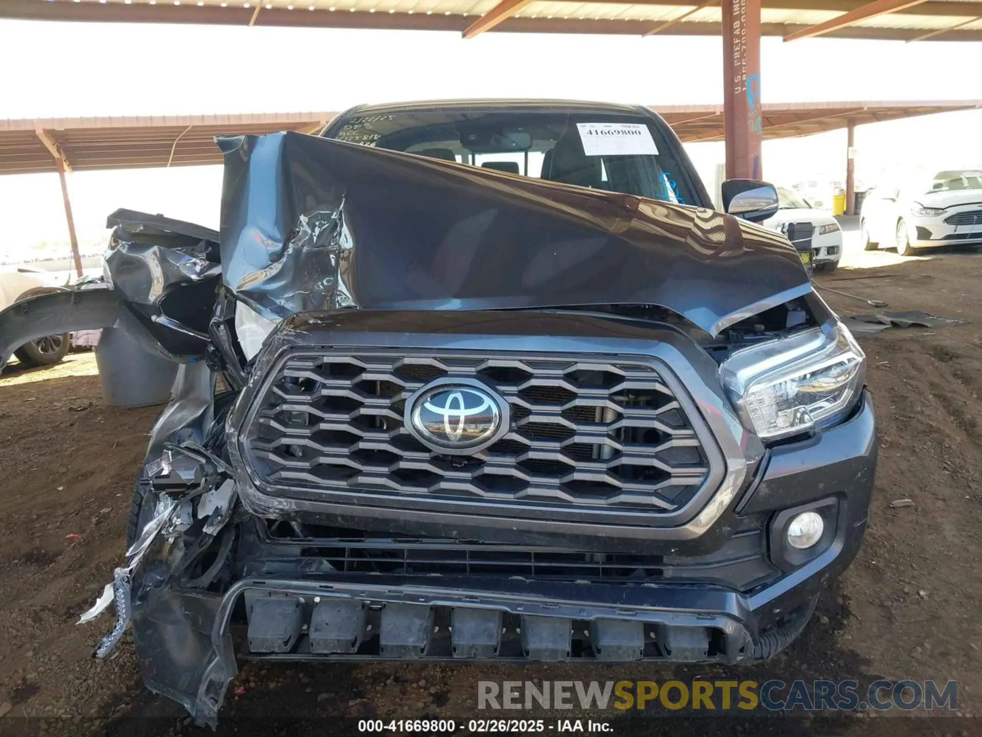 12 fotografías del automóvil dañado 3TMDZ5BN3NM125818 TOYOTA TACOMA 2022
