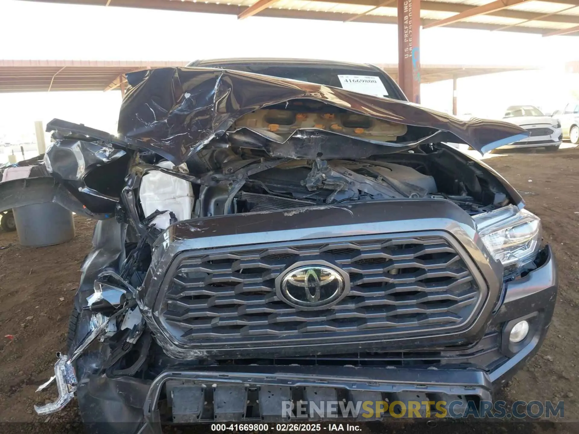 6 fotografías del automóvil dañado 3TMDZ5BN3NM125818 TOYOTA TACOMA 2022