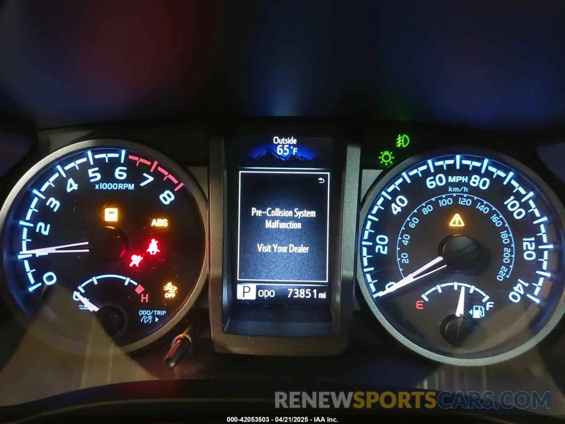 7 fotografías del automóvil dañado 3TMDZ5BN4NM126377 TOYOTA TACOMA 2022