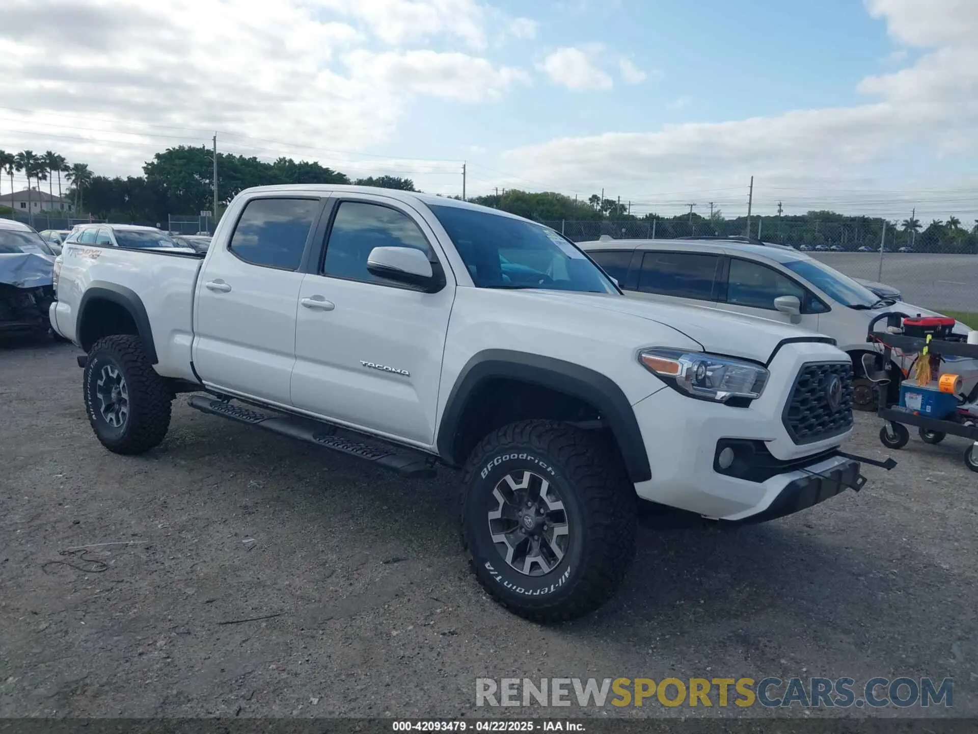 1 fotografías del automóvil dañado 3TMDZ5BN4NM136035 TOYOTA TACOMA 2022