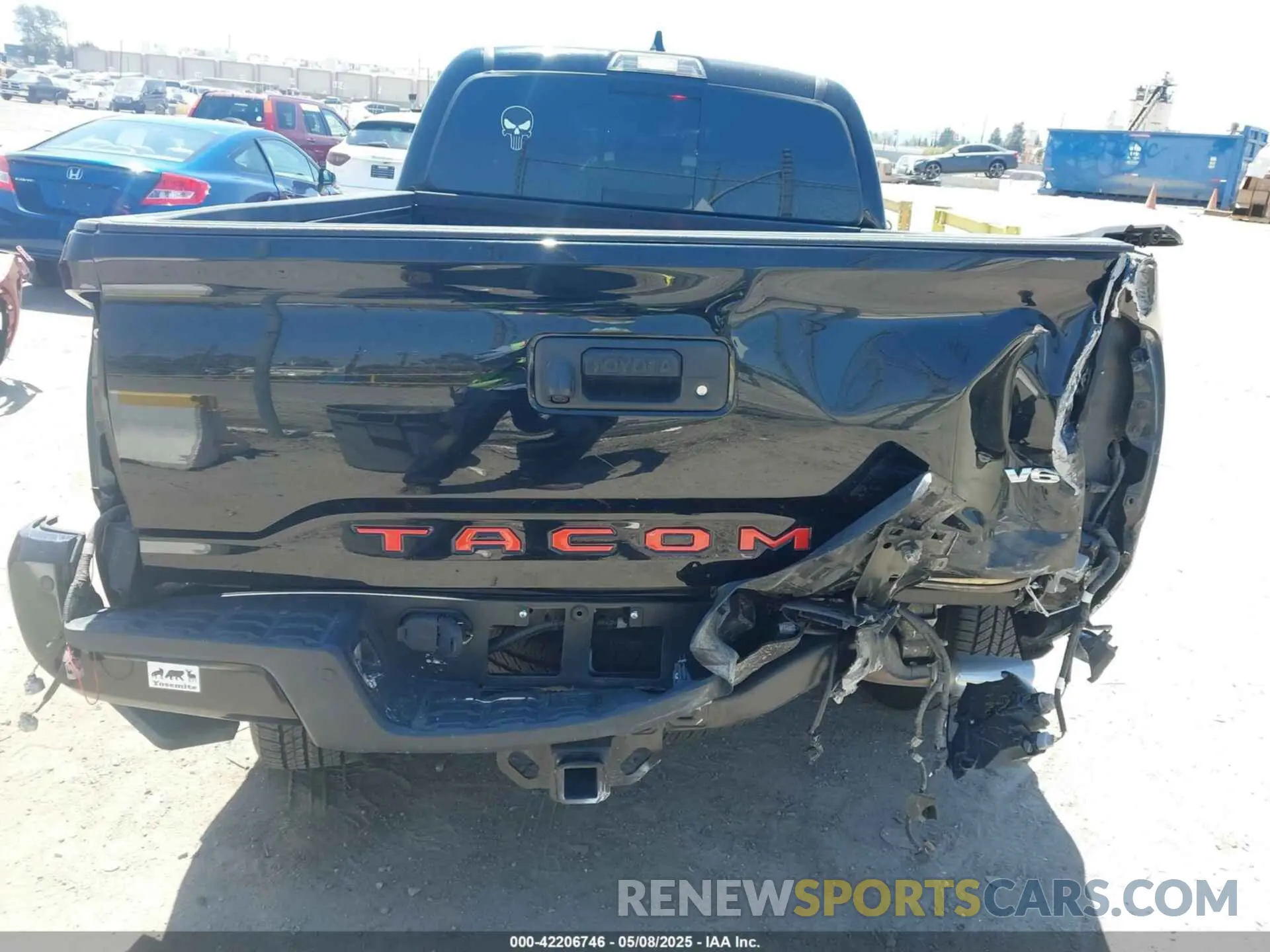 18 fotografías del automóvil dañado 3TMDZ5BN6NM123917 TOYOTA TACOMA 2022