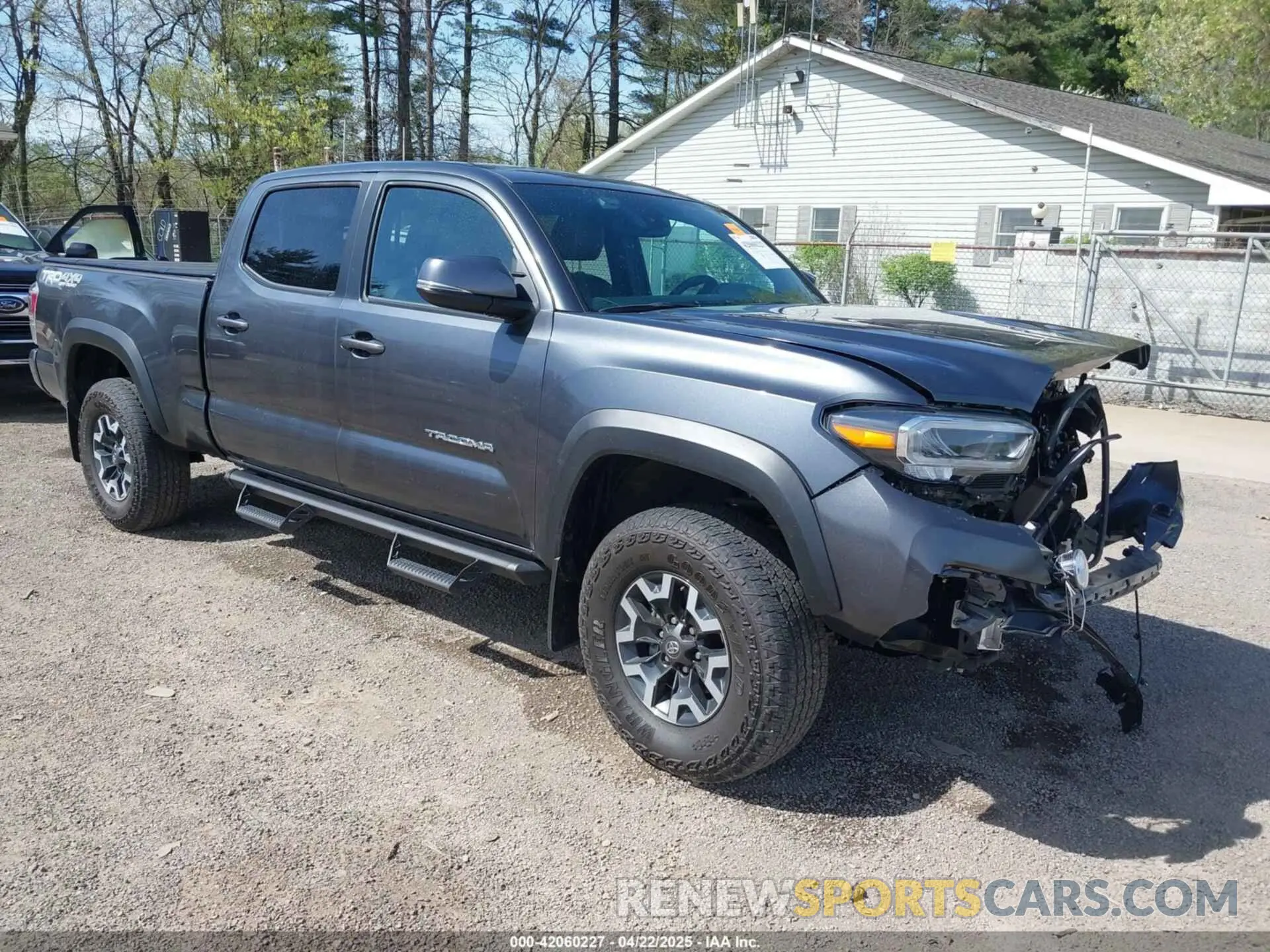 1 fotografías del automóvil dañado 3TMDZ5BN7NM140340 TOYOTA TACOMA 2022