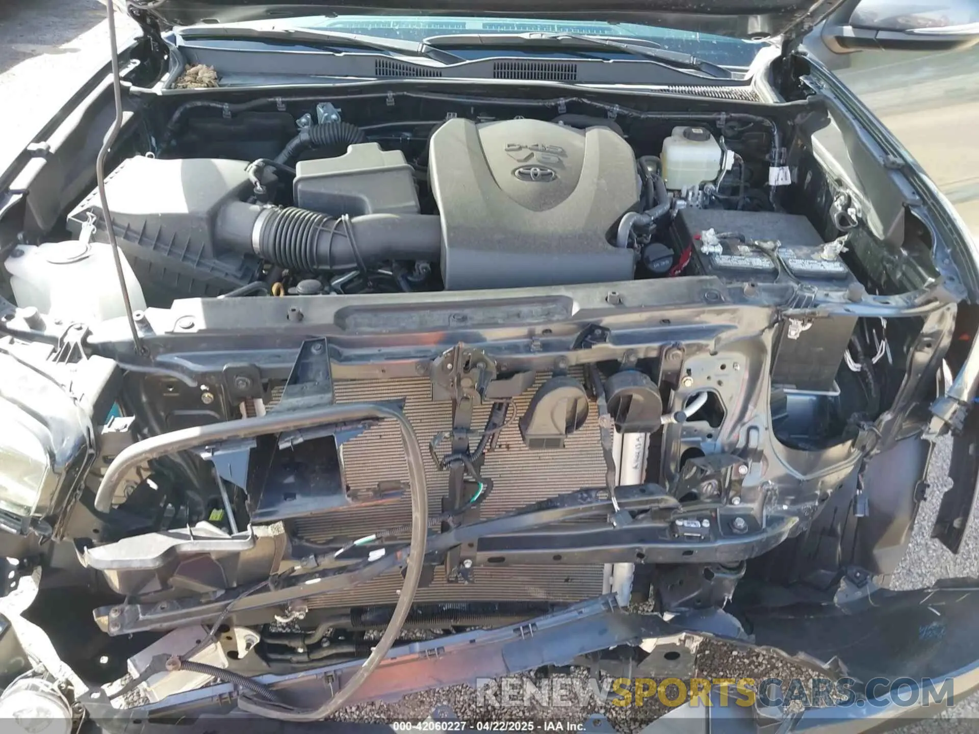 10 fotografías del automóvil dañado 3TMDZ5BN7NM140340 TOYOTA TACOMA 2022
