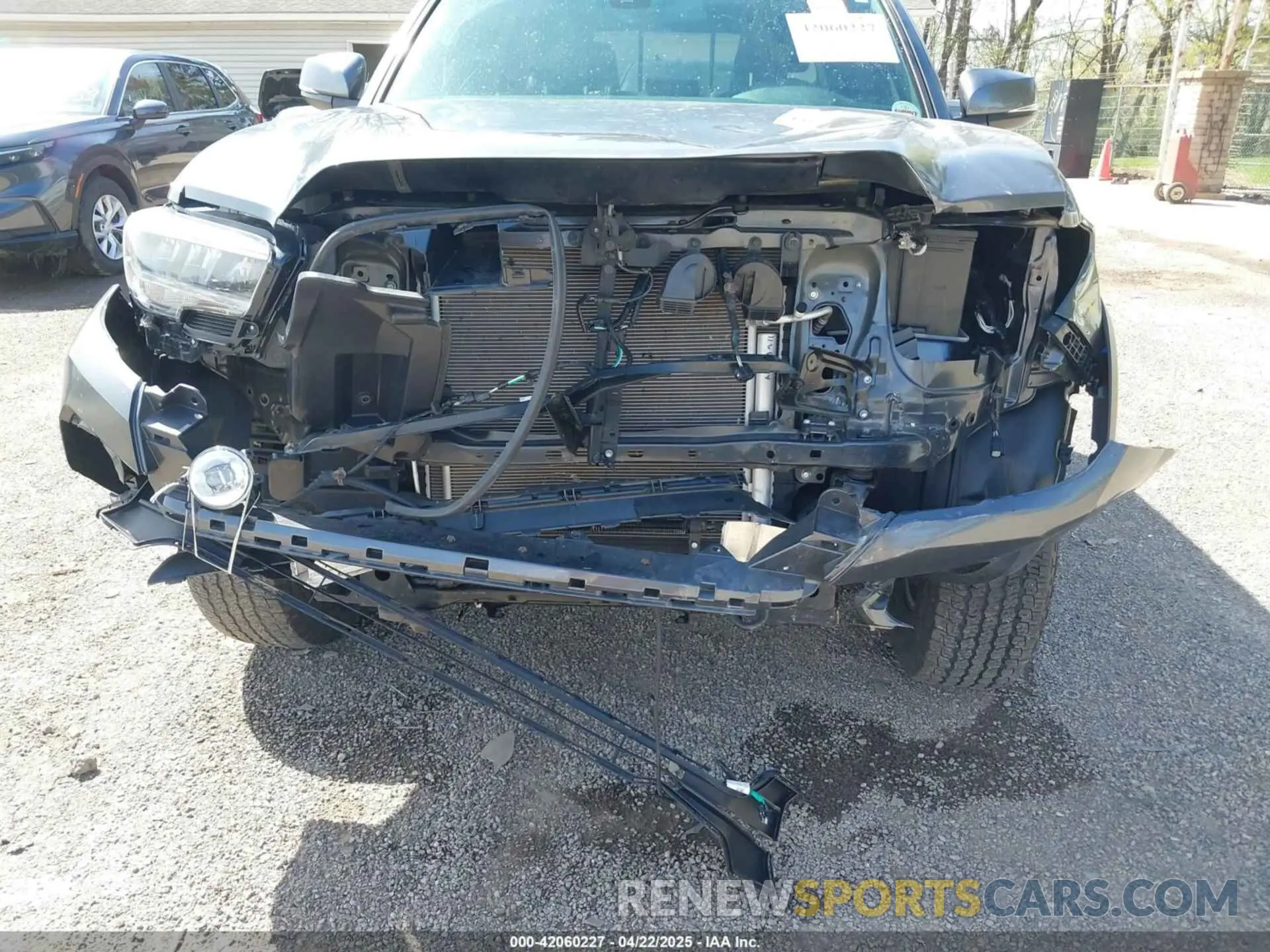 6 fotografías del automóvil dañado 3TMDZ5BN7NM140340 TOYOTA TACOMA 2022