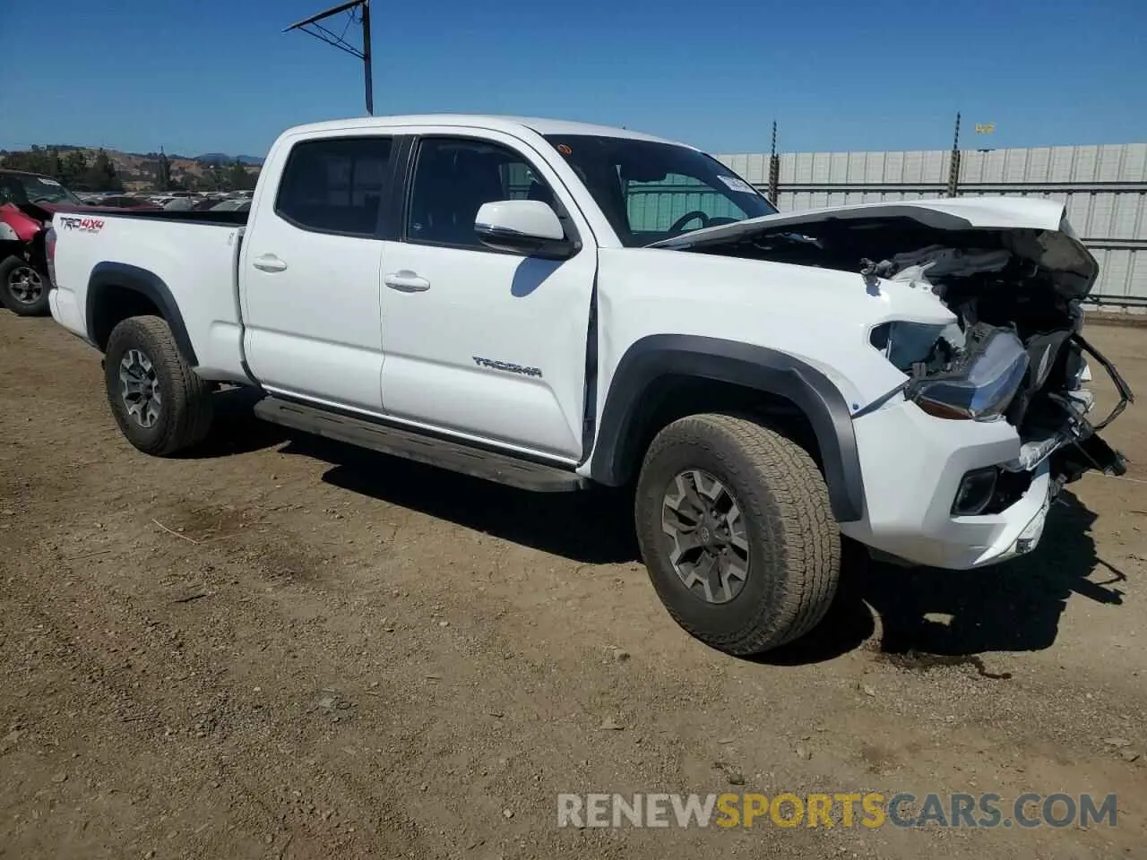 4 fotografías del automóvil dañado 3TMDZ5BNXNM131387 TOYOTA TACOMA 2022
