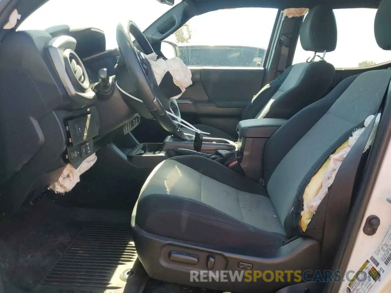 7 fotografías del automóvil dañado 3TMDZ5BNXNM131387 TOYOTA TACOMA 2022