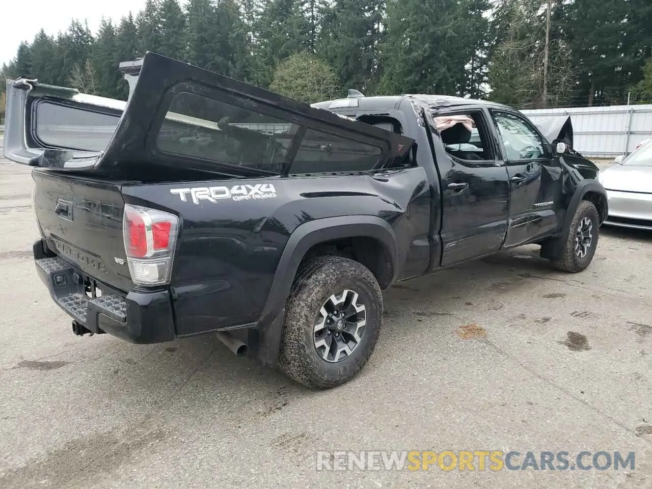 3 fotografías del automóvil dañado 3TMDZ5BNXNM132636 TOYOTA TACOMA 2022