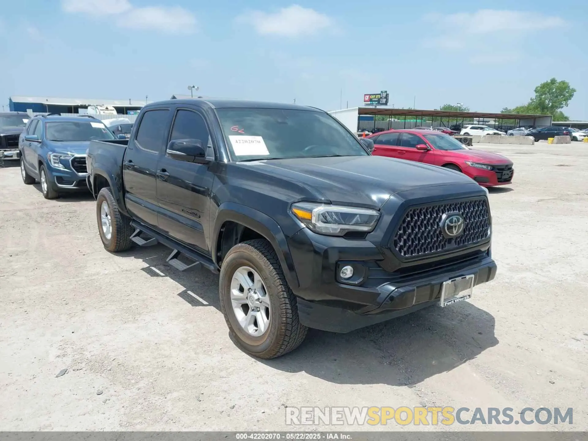 1 fotografías del automóvil dañado 3TMEZ5CN0NM173523 TOYOTA TACOMA 2022