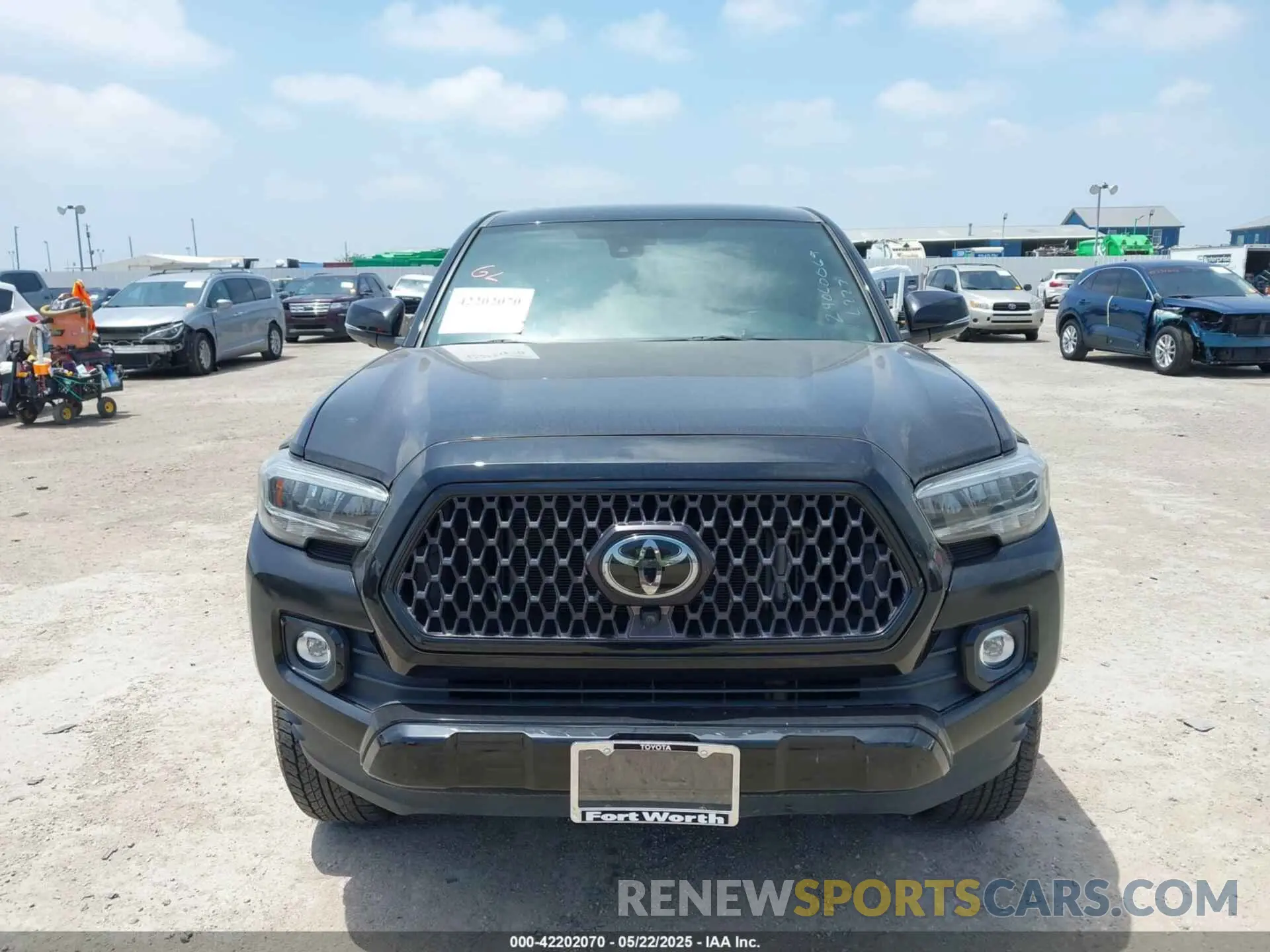 6 fotografías del automóvil dañado 3TMEZ5CN0NM173523 TOYOTA TACOMA 2022