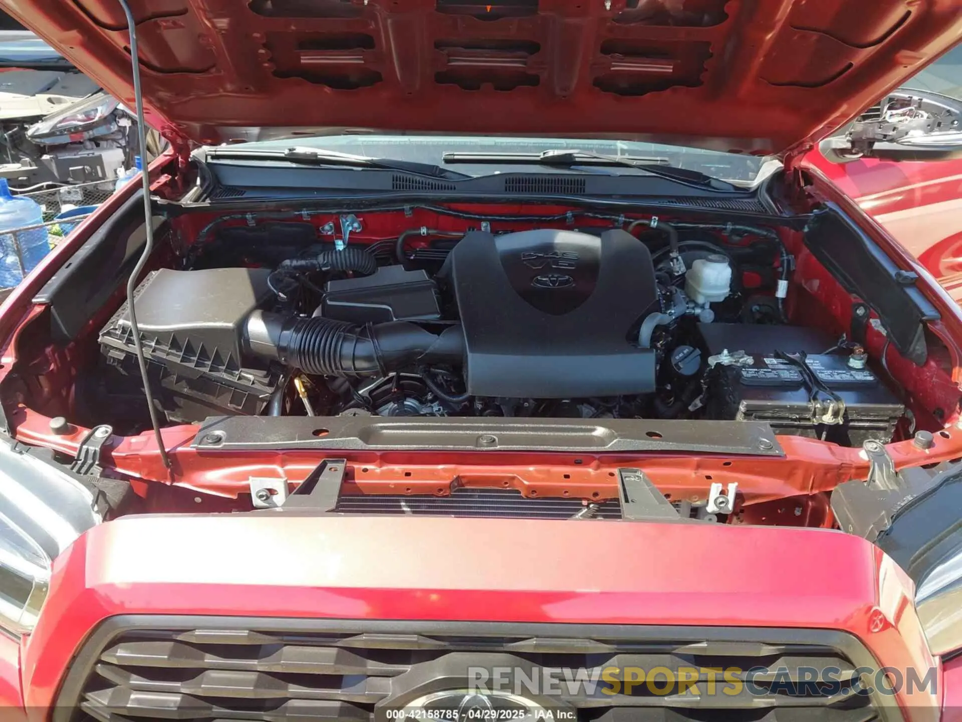 10 fotografías del automóvil dañado 3TMEZ5CNXNM173075 TOYOTA TACOMA 2022