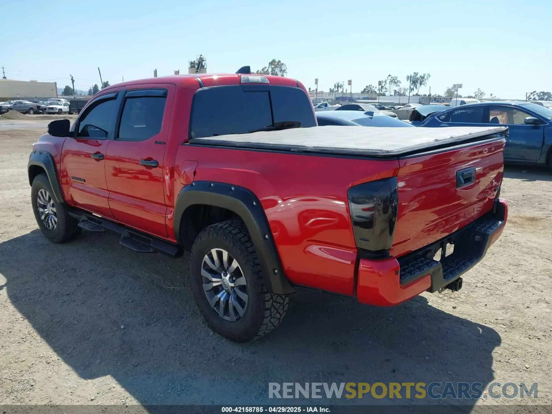 3 fotografías del automóvil dañado 3TMEZ5CNXNM173075 TOYOTA TACOMA 2022
