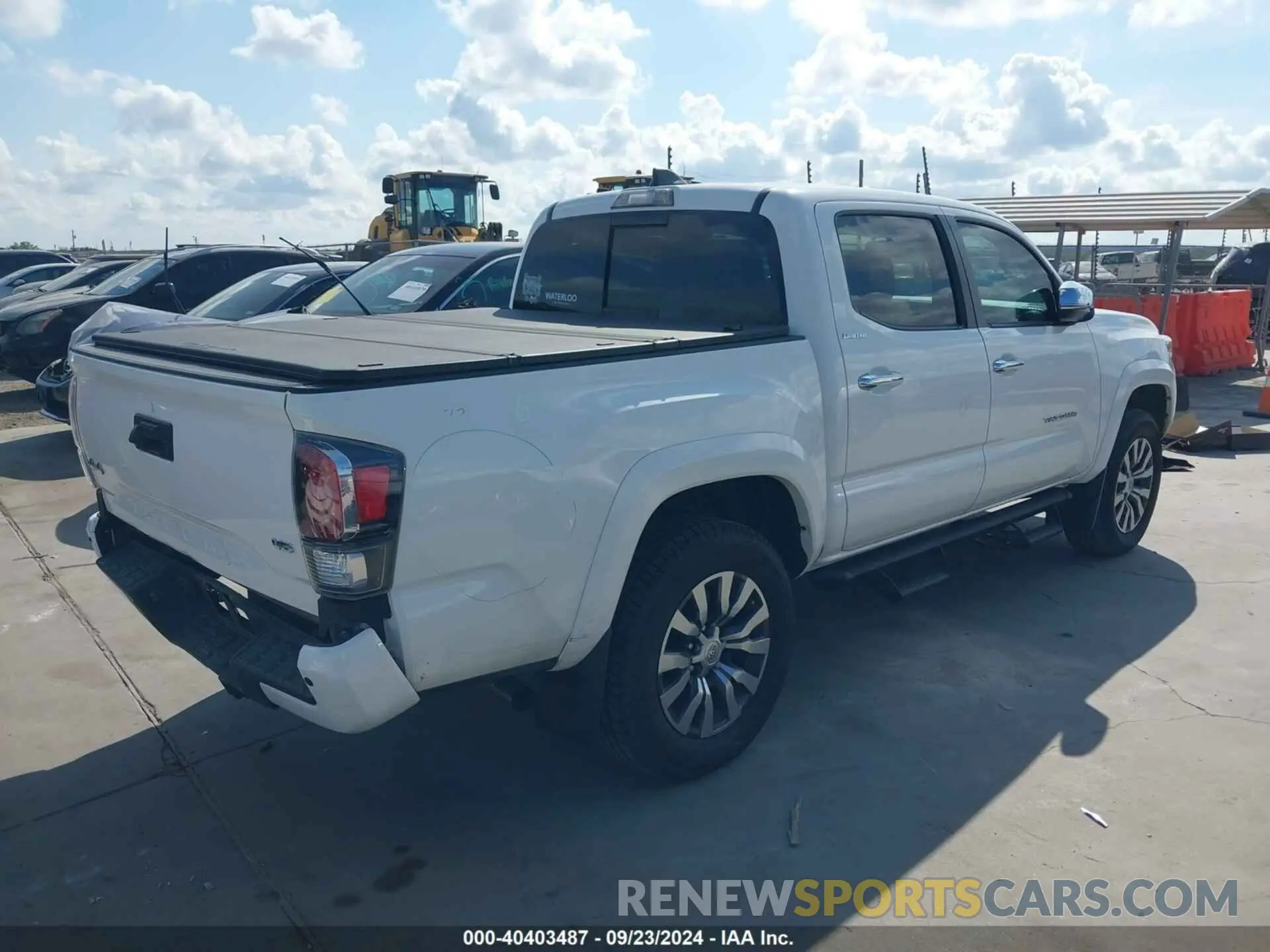 4 fotografías del automóvil dañado 3TMGZ5AN4NM460696 TOYOTA TACOMA 2022