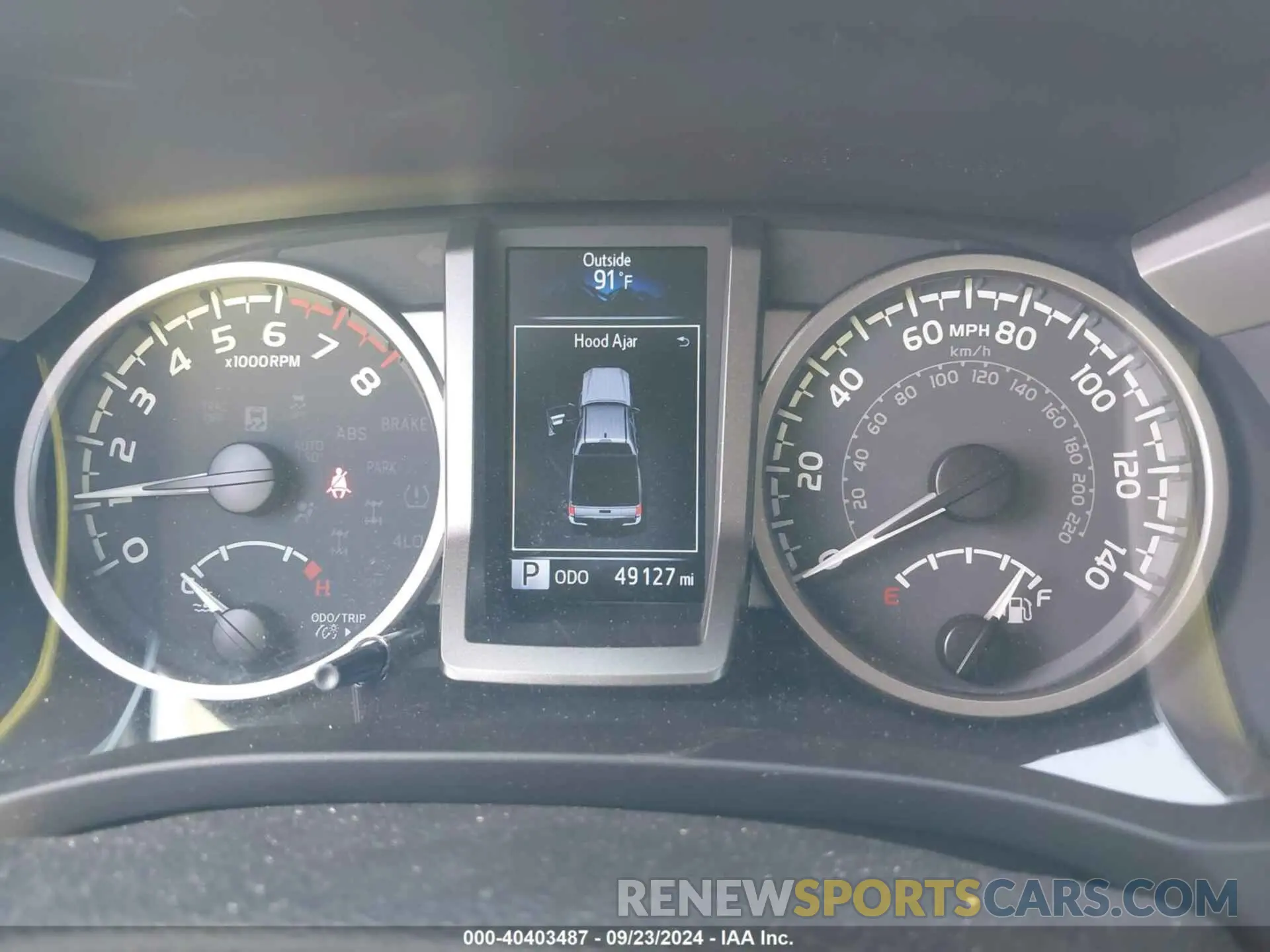 7 fotografías del automóvil dañado 3TMGZ5AN4NM460696 TOYOTA TACOMA 2022