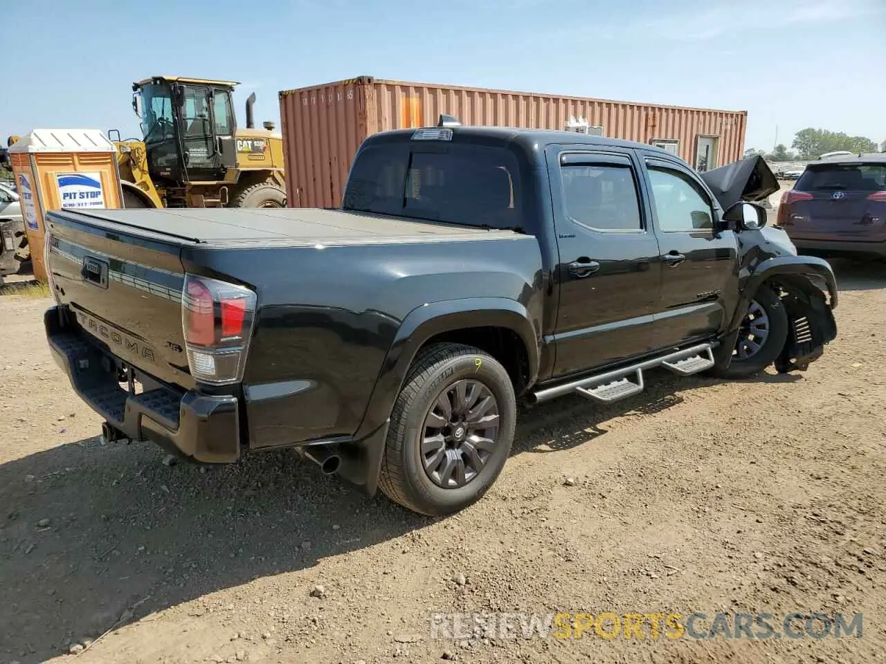 3 fotografías del automóvil dañado 3TMGZ5AN4NM466661 TOYOTA TACOMA 2022