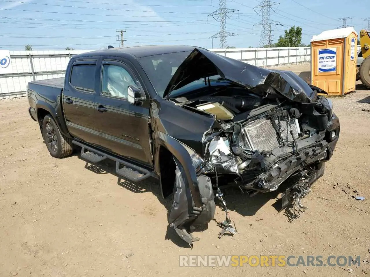 4 fotografías del automóvil dañado 3TMGZ5AN4NM466661 TOYOTA TACOMA 2022