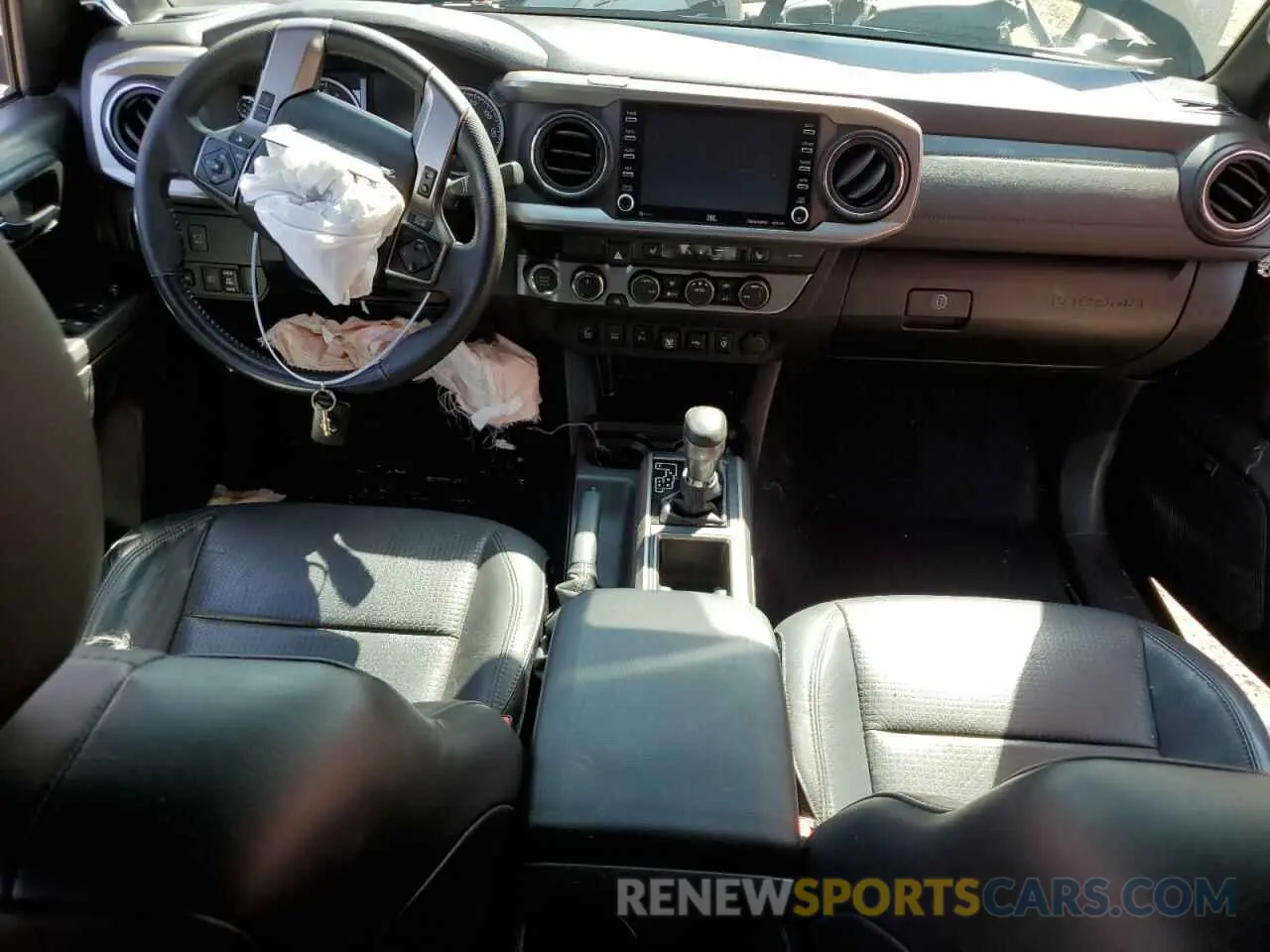 8 fotografías del automóvil dañado 3TMGZ5AN4NM466661 TOYOTA TACOMA 2022