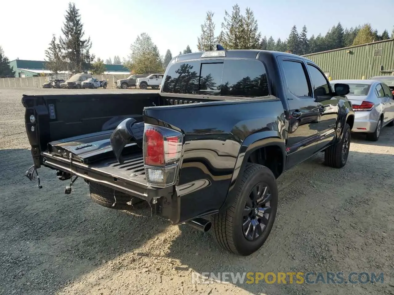 4 fotografías del automóvil dañado 3TMGZ5AN5NM467835 TOYOTA TACOMA 2022
