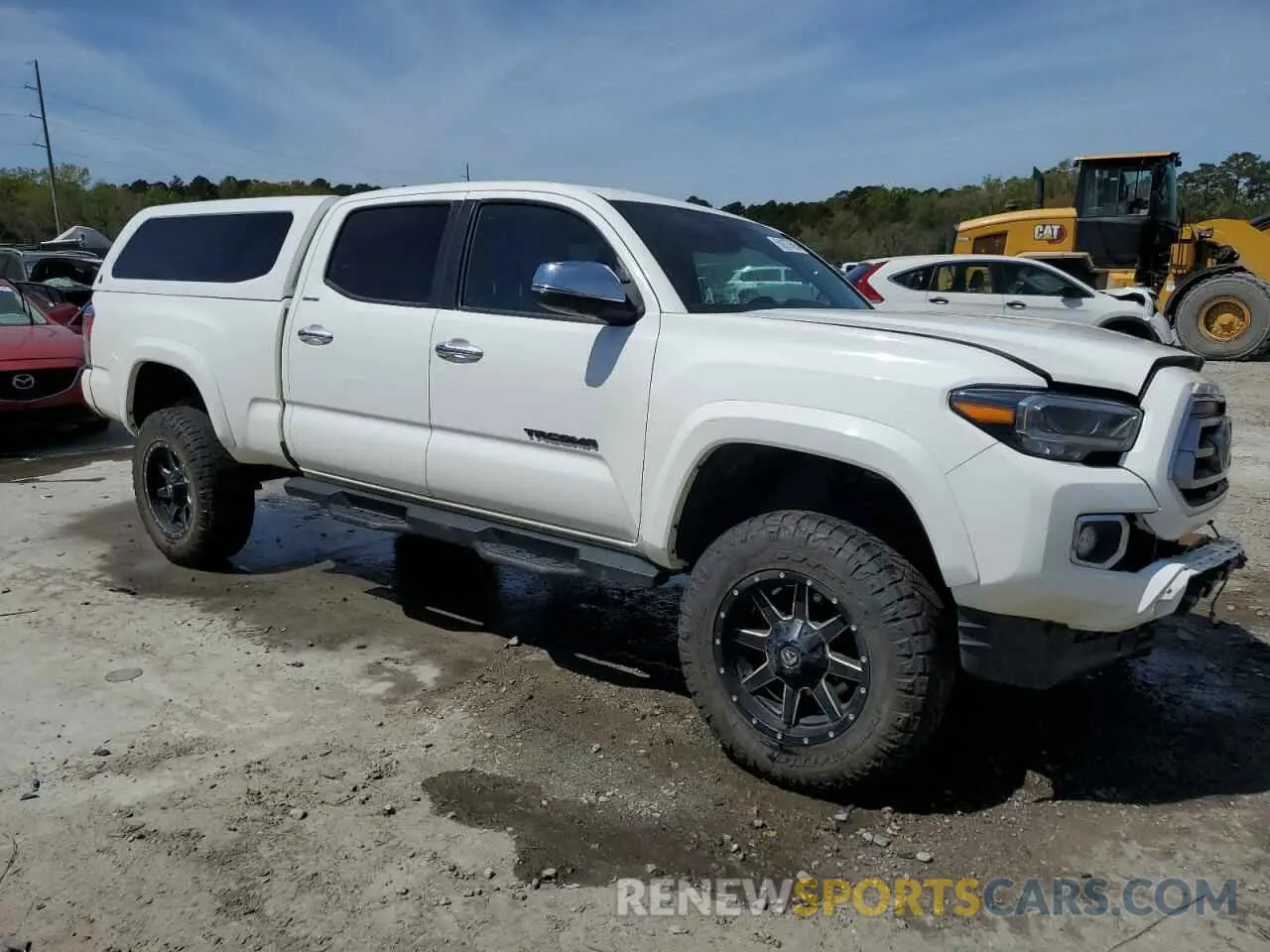 4 fotografías del automóvil dañado 3TMHZ5BN2NM124015 TOYOTA TACOMA 2022