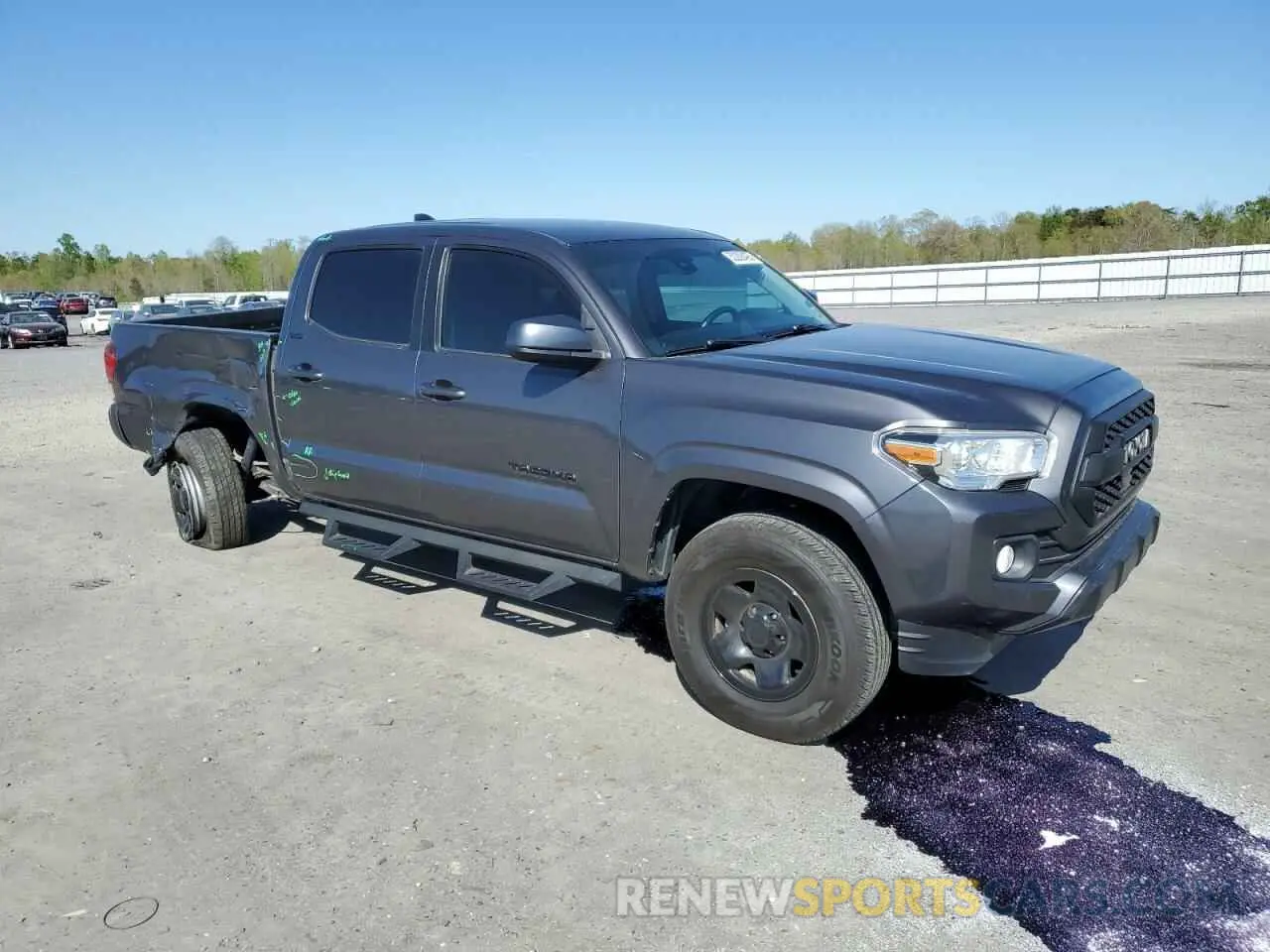 4 fotografías del automóvil dañado 3TYAX5GN0NT034219 TOYOTA TACOMA 2022