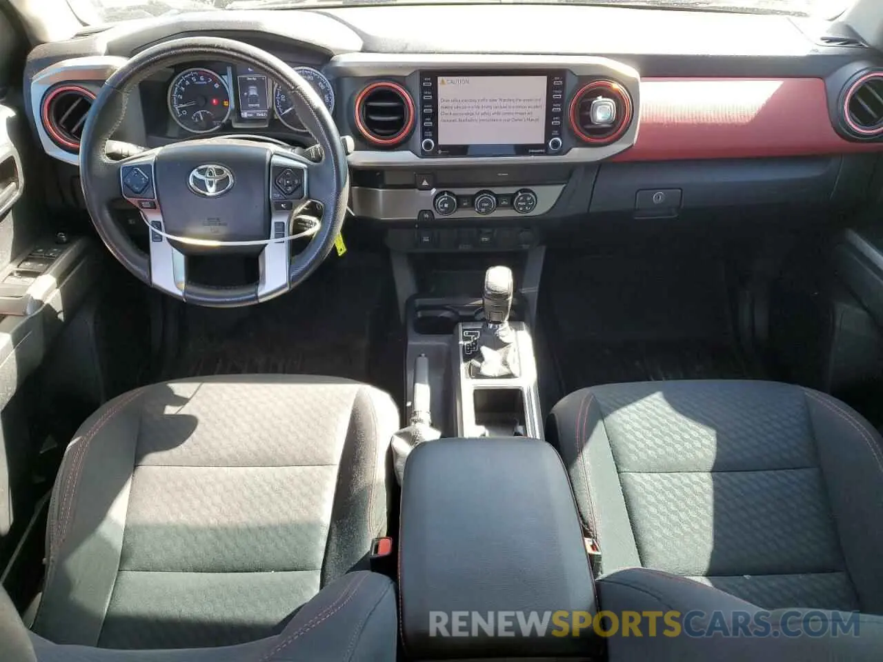 8 fotografías del automóvil dañado 3TYAX5GN0NT034219 TOYOTA TACOMA 2022