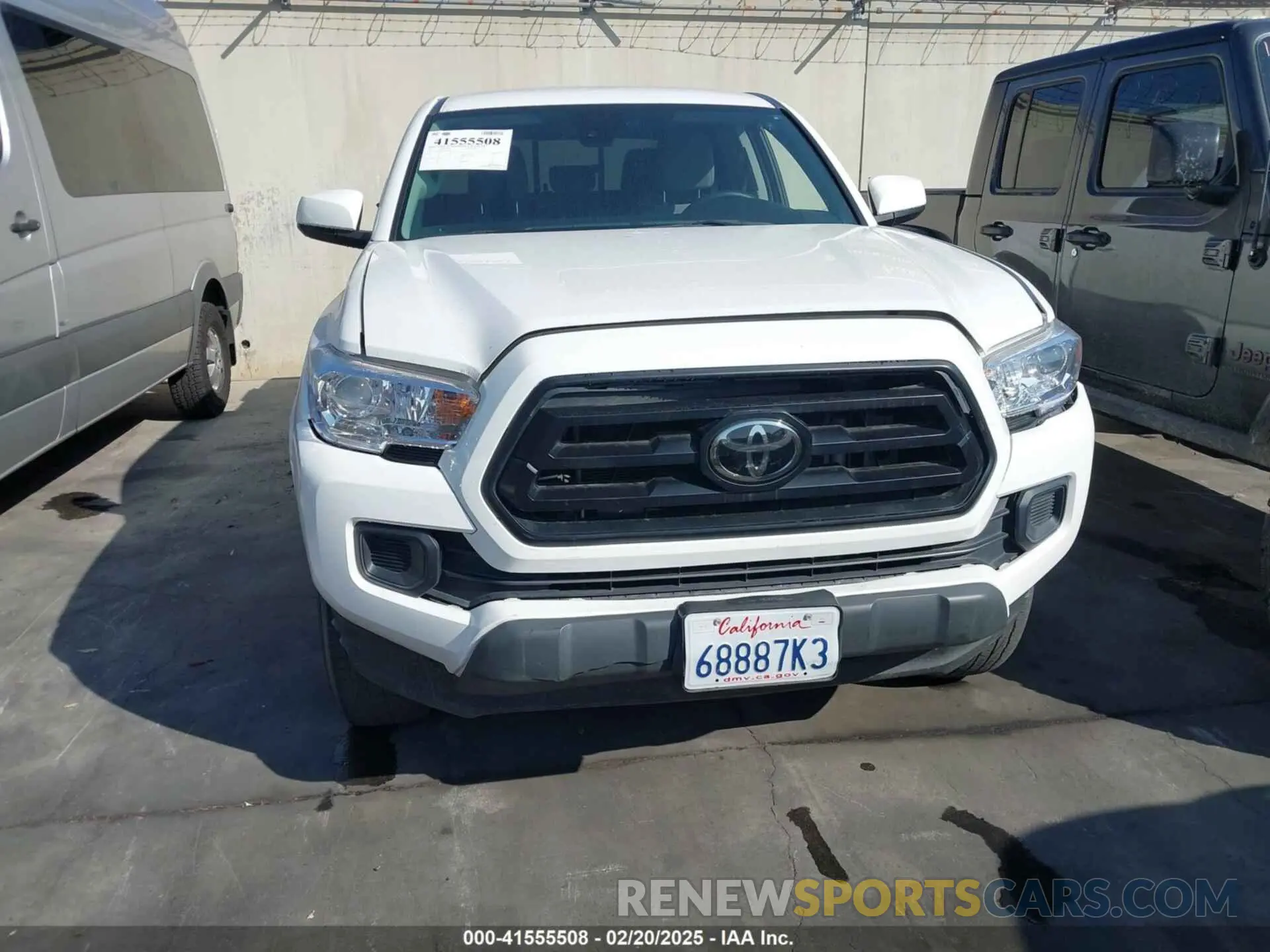 12 fotografías del automóvil dañado 3TYAX5GN0NT042224 TOYOTA TACOMA 2022