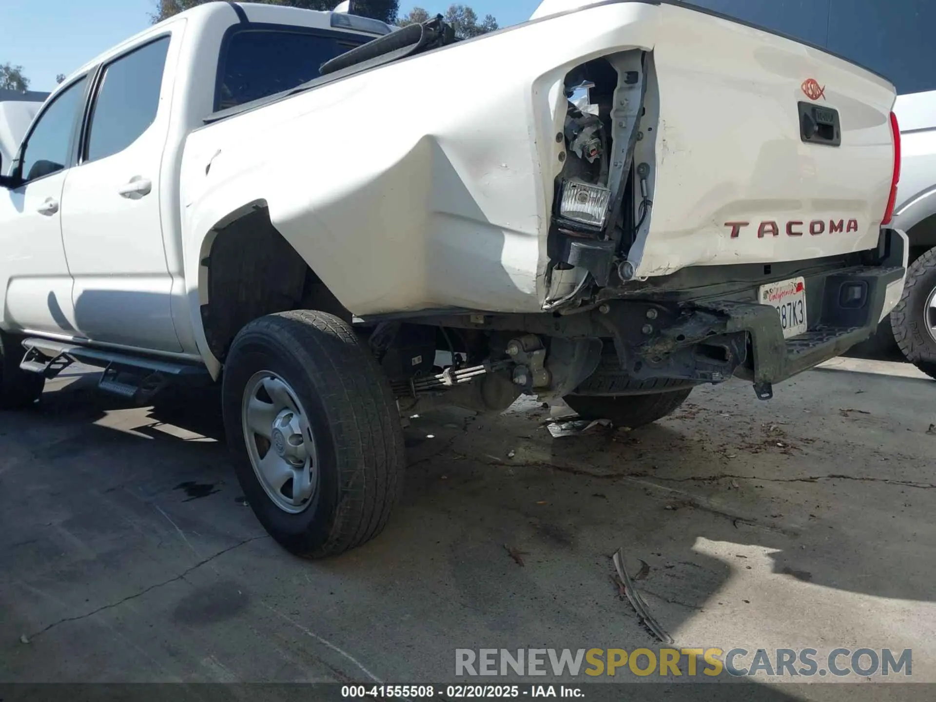 6 fotografías del automóvil dañado 3TYAX5GN0NT042224 TOYOTA TACOMA 2022