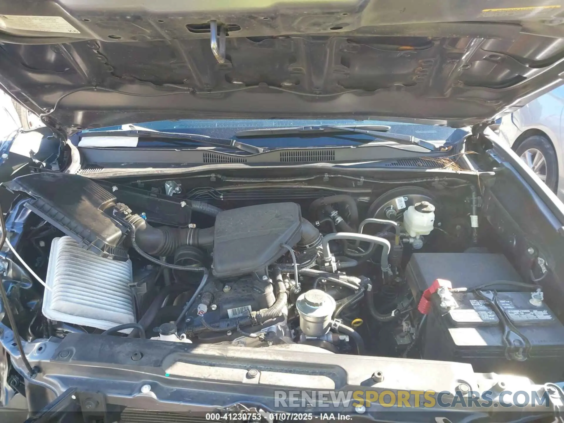 10 fotografías del automóvil dañado 3TYAX5GN1NT034178 TOYOTA TACOMA 2022