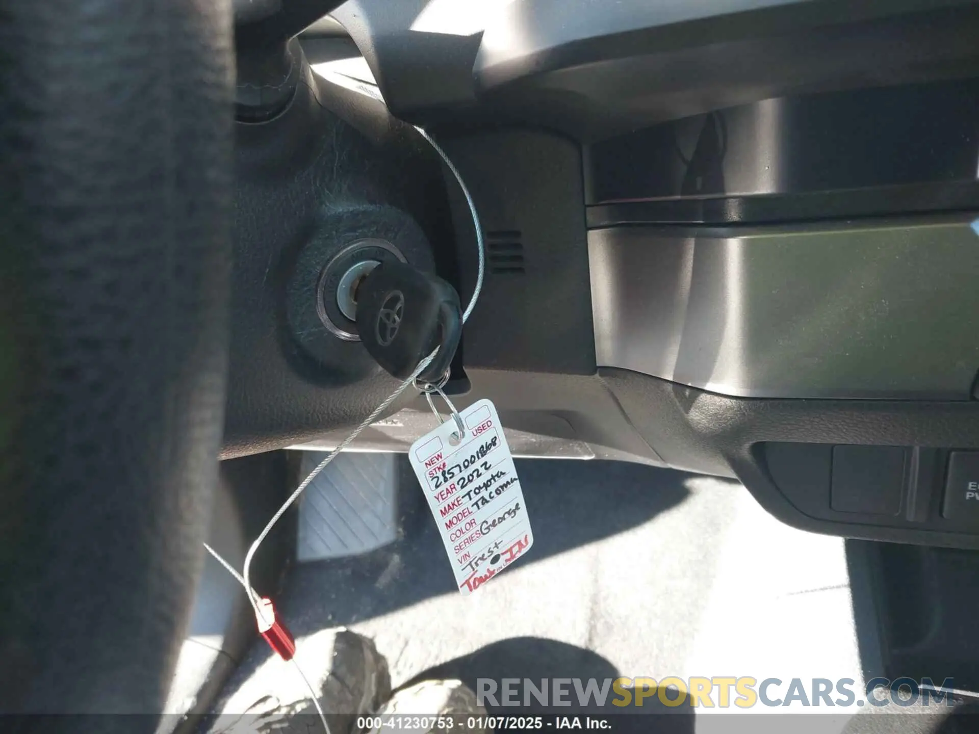 11 fotografías del automóvil dañado 3TYAX5GN1NT034178 TOYOTA TACOMA 2022