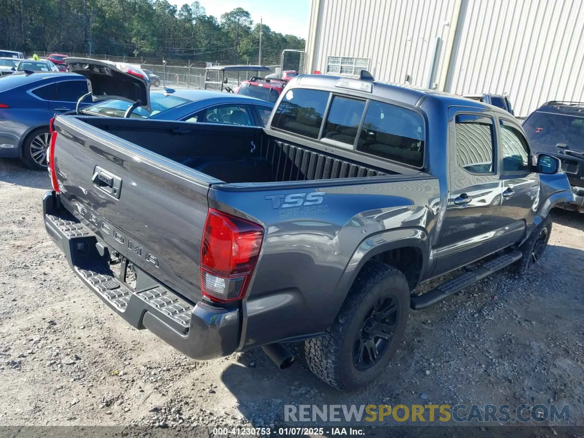 4 fotografías del automóvil dañado 3TYAX5GN1NT034178 TOYOTA TACOMA 2022
