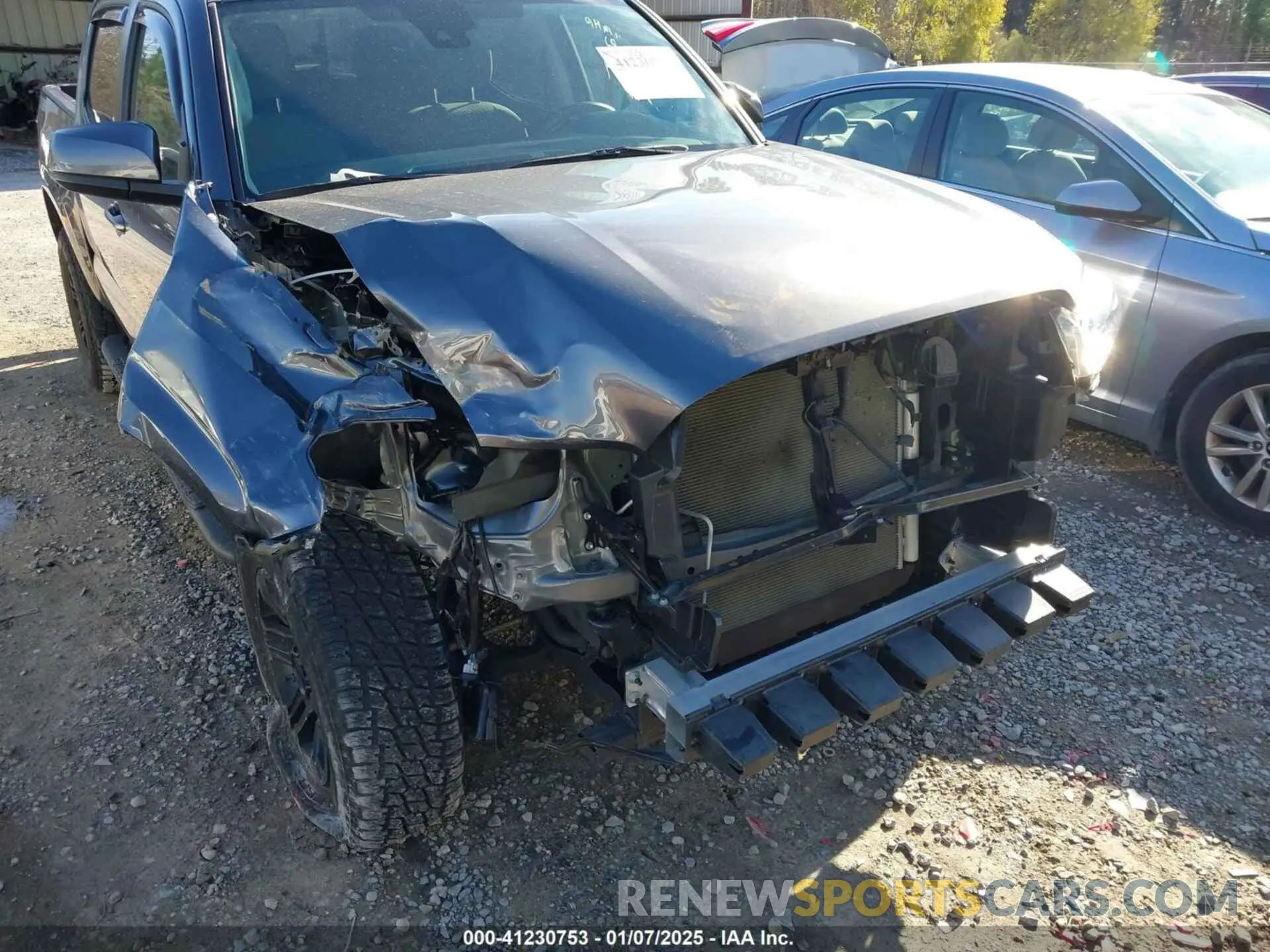 6 fotografías del automóvil dañado 3TYAX5GN1NT034178 TOYOTA TACOMA 2022