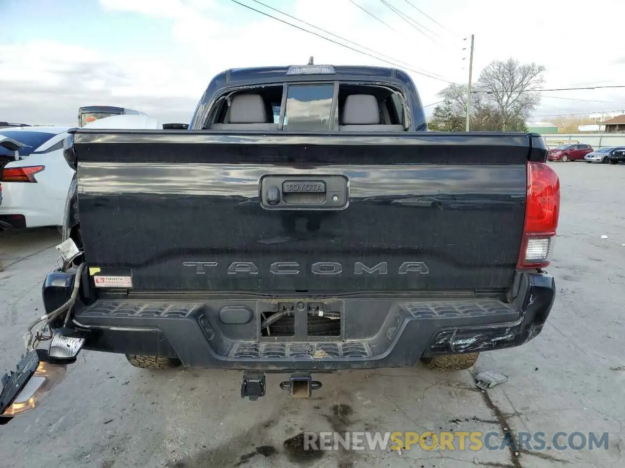 6 fotografías del automóvil dañado 3TYAX5GN1NT038697 TOYOTA TACOMA 2022