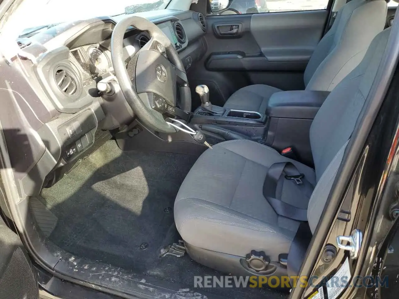 7 fotografías del automóvil dañado 3TYAX5GN1NT038697 TOYOTA TACOMA 2022