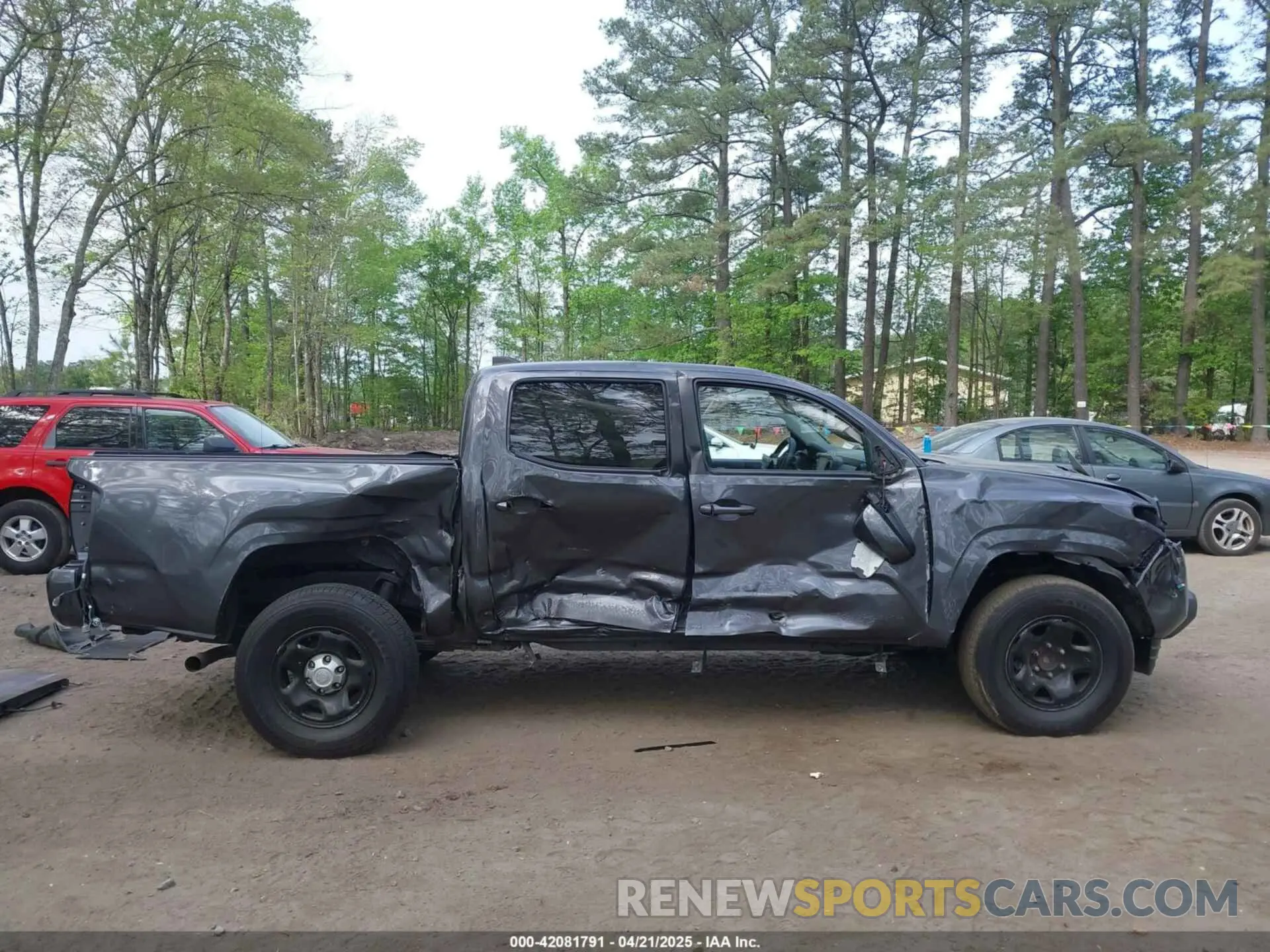 14 fotografías del automóvil dañado 3TYAX5GN1NT042099 TOYOTA TACOMA 2022