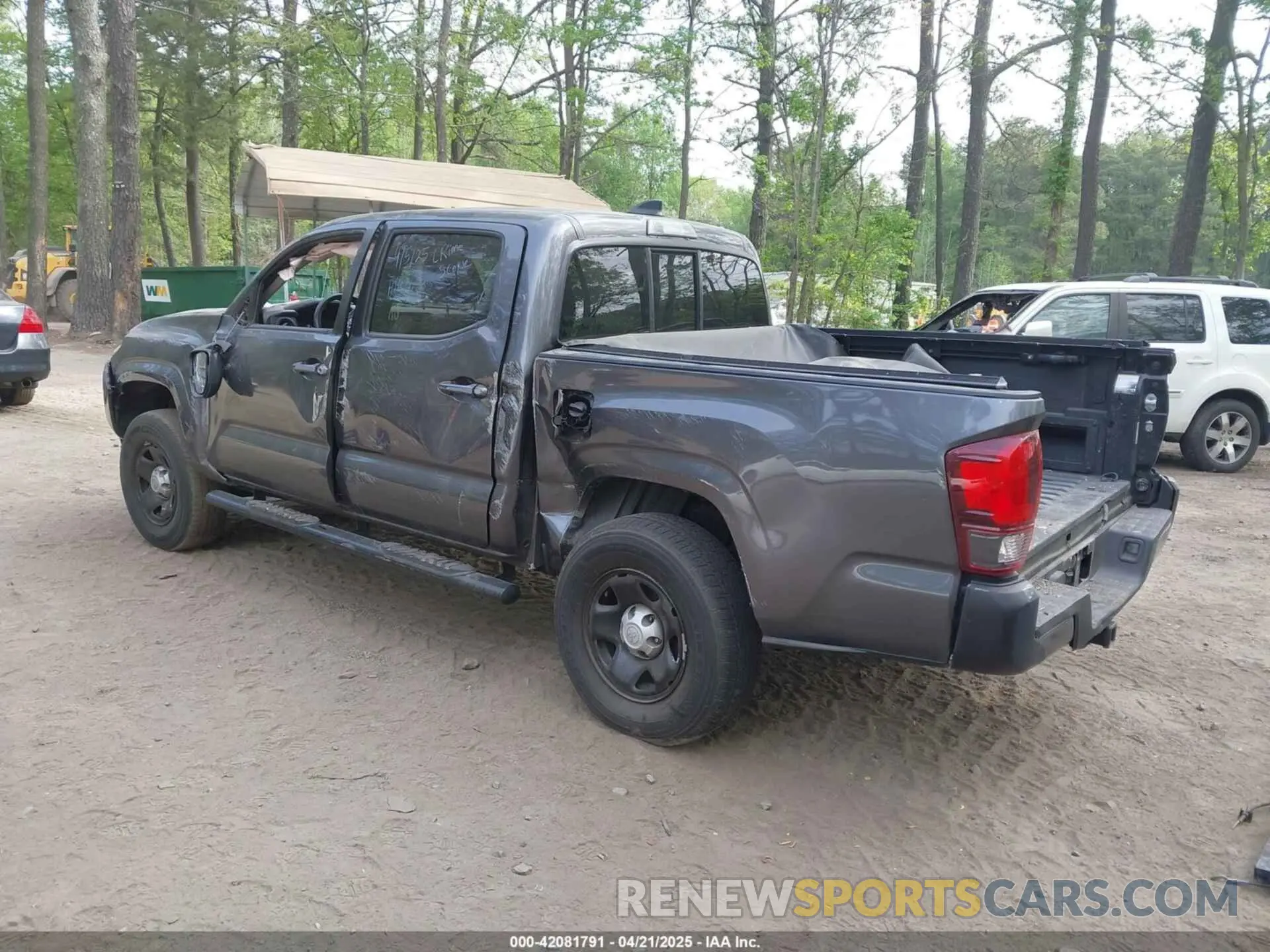 3 fotografías del automóvil dañado 3TYAX5GN1NT042099 TOYOTA TACOMA 2022