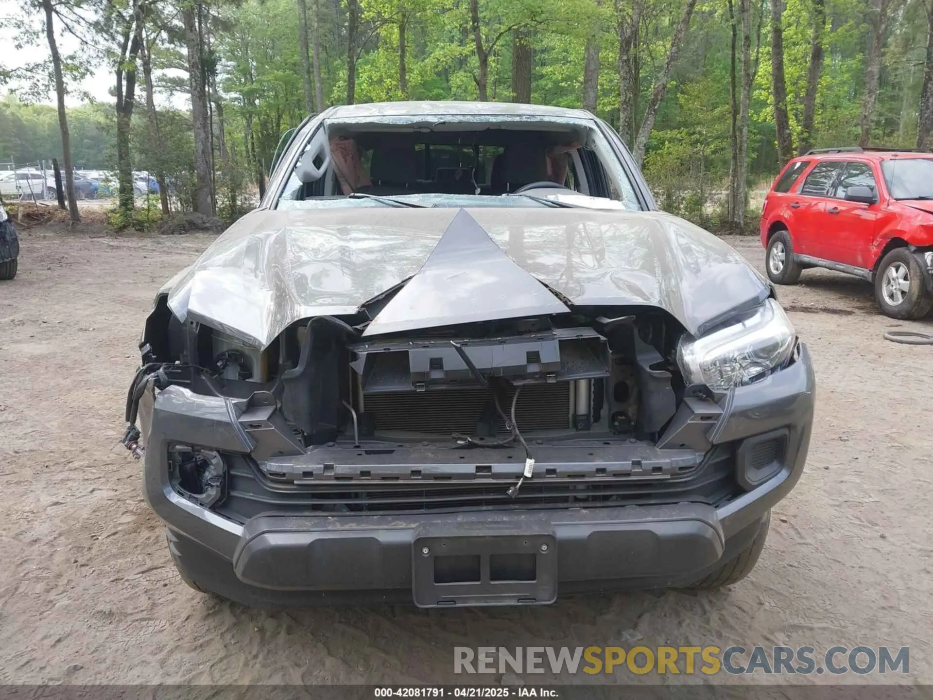 6 fotografías del automóvil dañado 3TYAX5GN1NT042099 TOYOTA TACOMA 2022