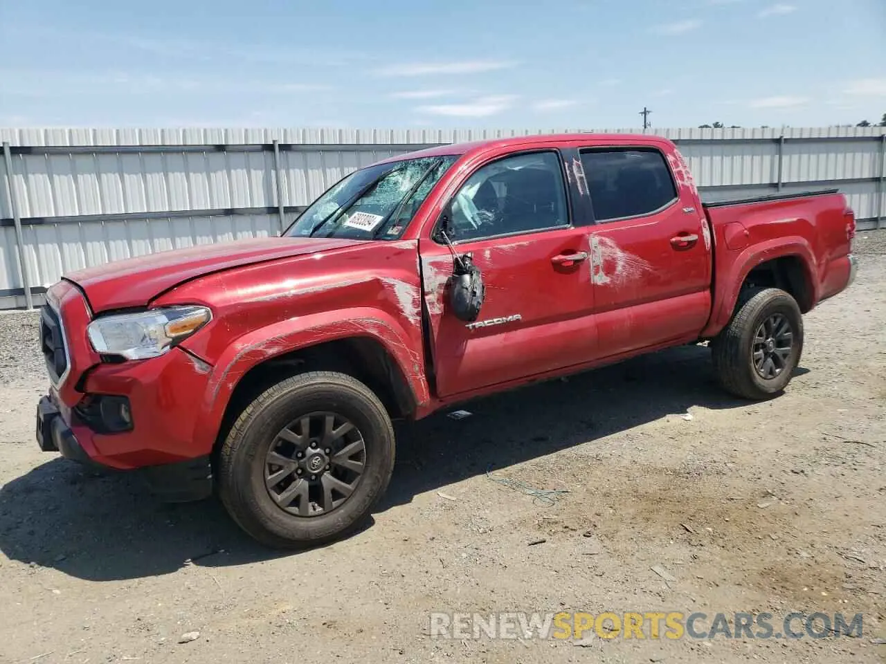 1 fotografías del automóvil dañado 3TYAX5GN2NT041995 TOYOTA TACOMA 2022