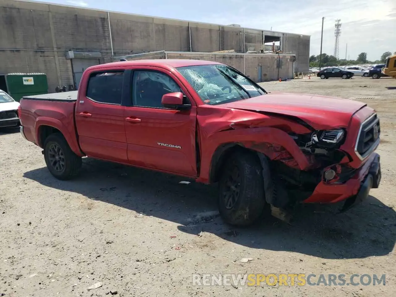 4 fotografías del automóvil dañado 3TYAX5GN2NT041995 TOYOTA TACOMA 2022