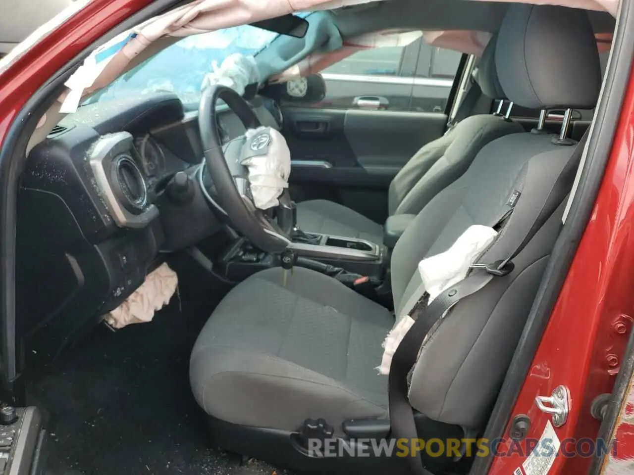 7 fotografías del automóvil dañado 3TYAX5GN2NT041995 TOYOTA TACOMA 2022