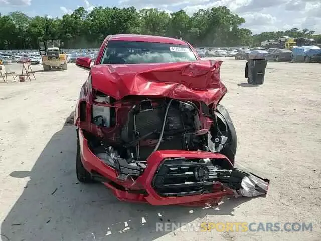 10 fotografías del automóvil dañado 3TYAX5GN2NT044041 TOYOTA TACOMA 2022