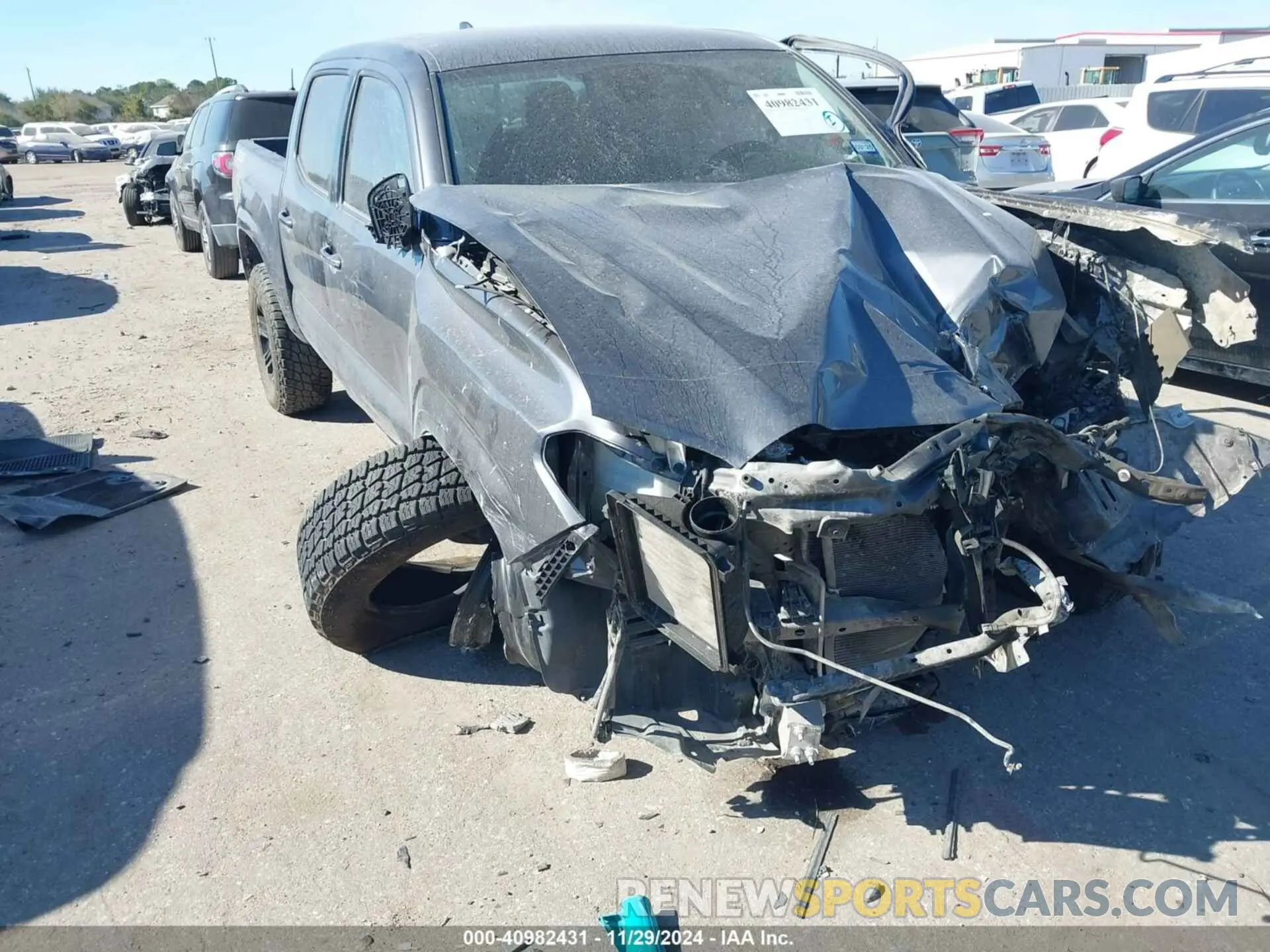 1 fotografías del automóvil dañado 3TYAX5GN3NT036515 TOYOTA TACOMA 2022