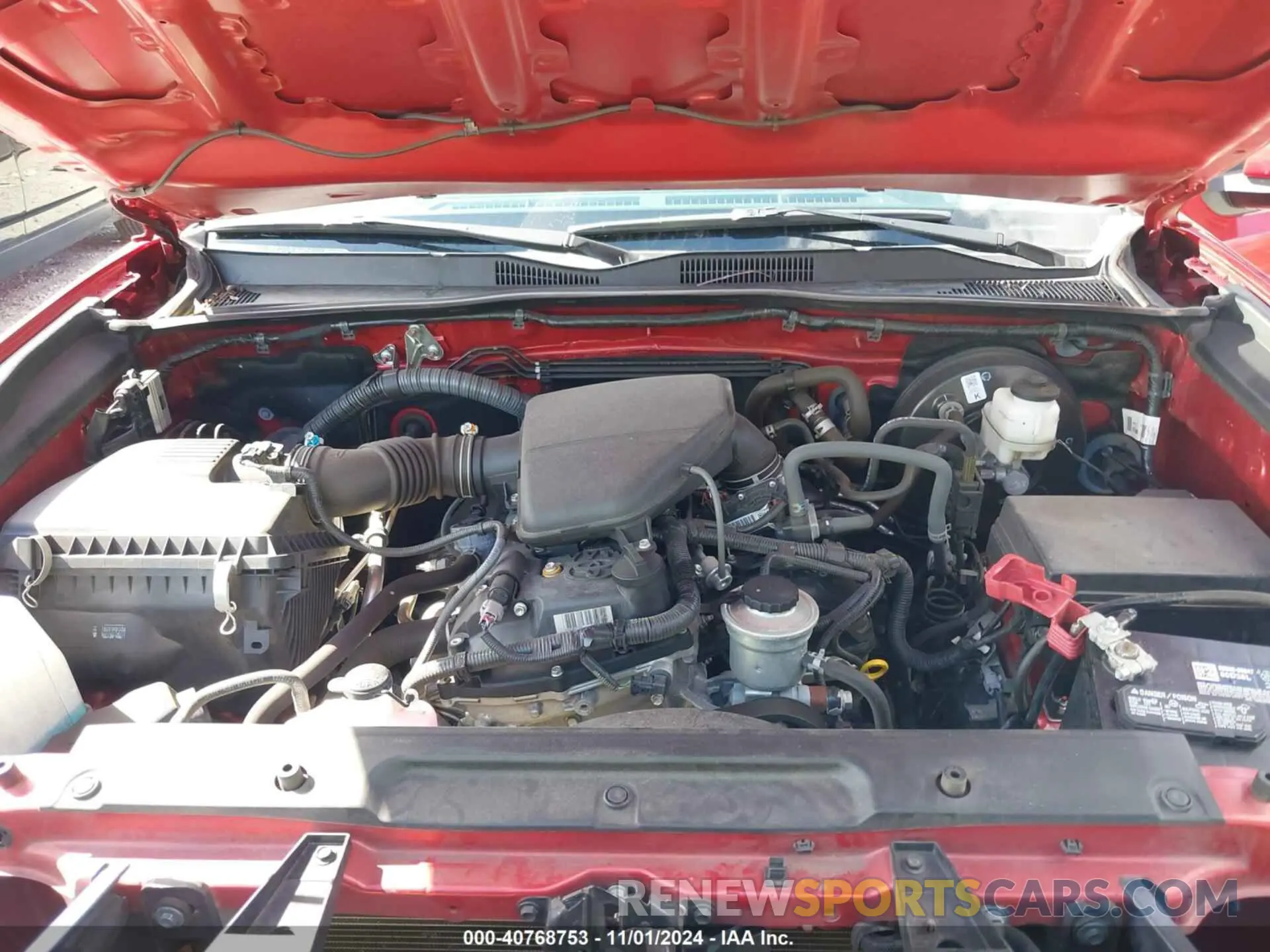 10 fotografías del automóvil dañado 3TYAX5GN3NT045179 TOYOTA TACOMA 2022