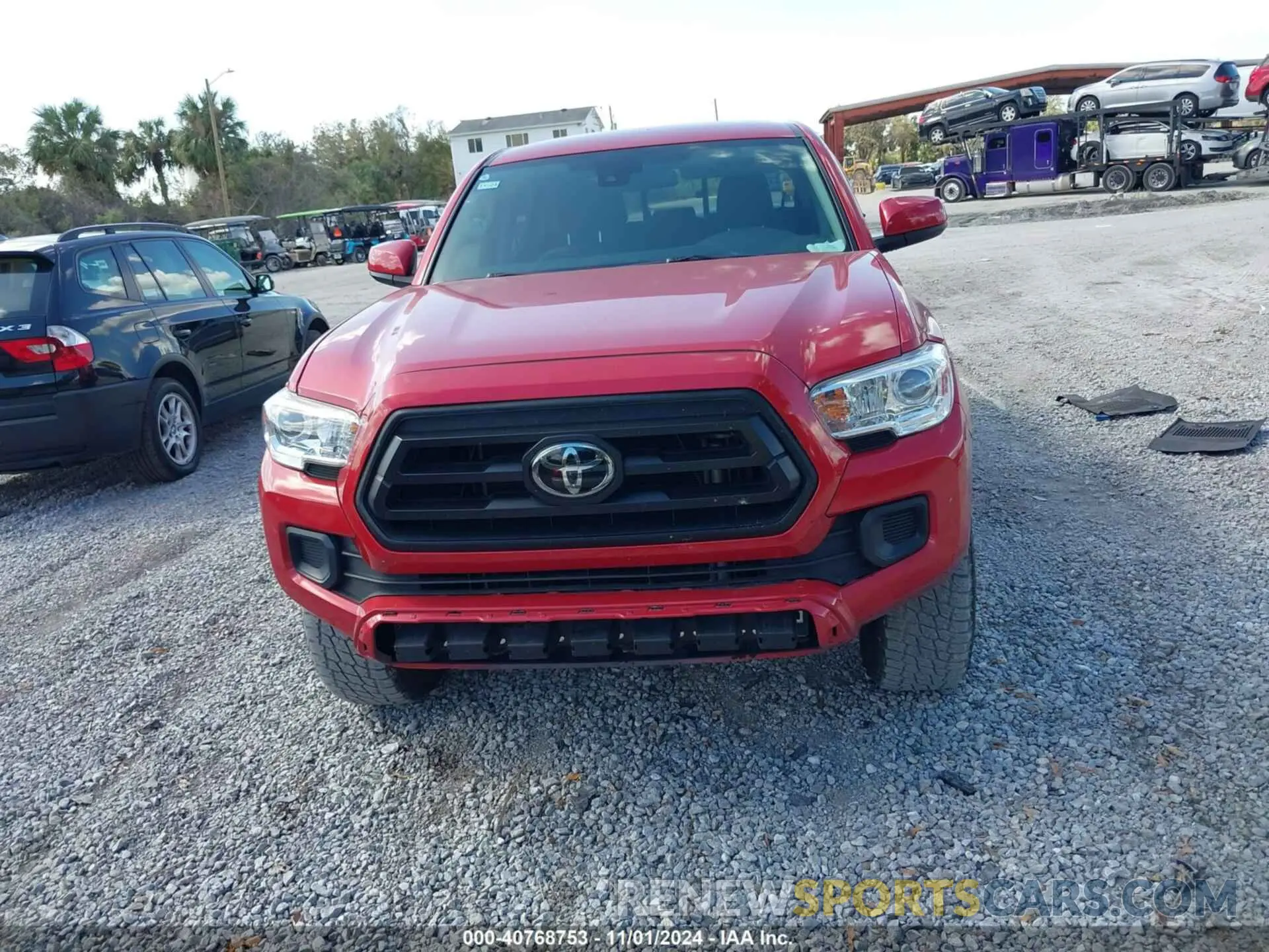 12 fotografías del automóvil dañado 3TYAX5GN3NT045179 TOYOTA TACOMA 2022