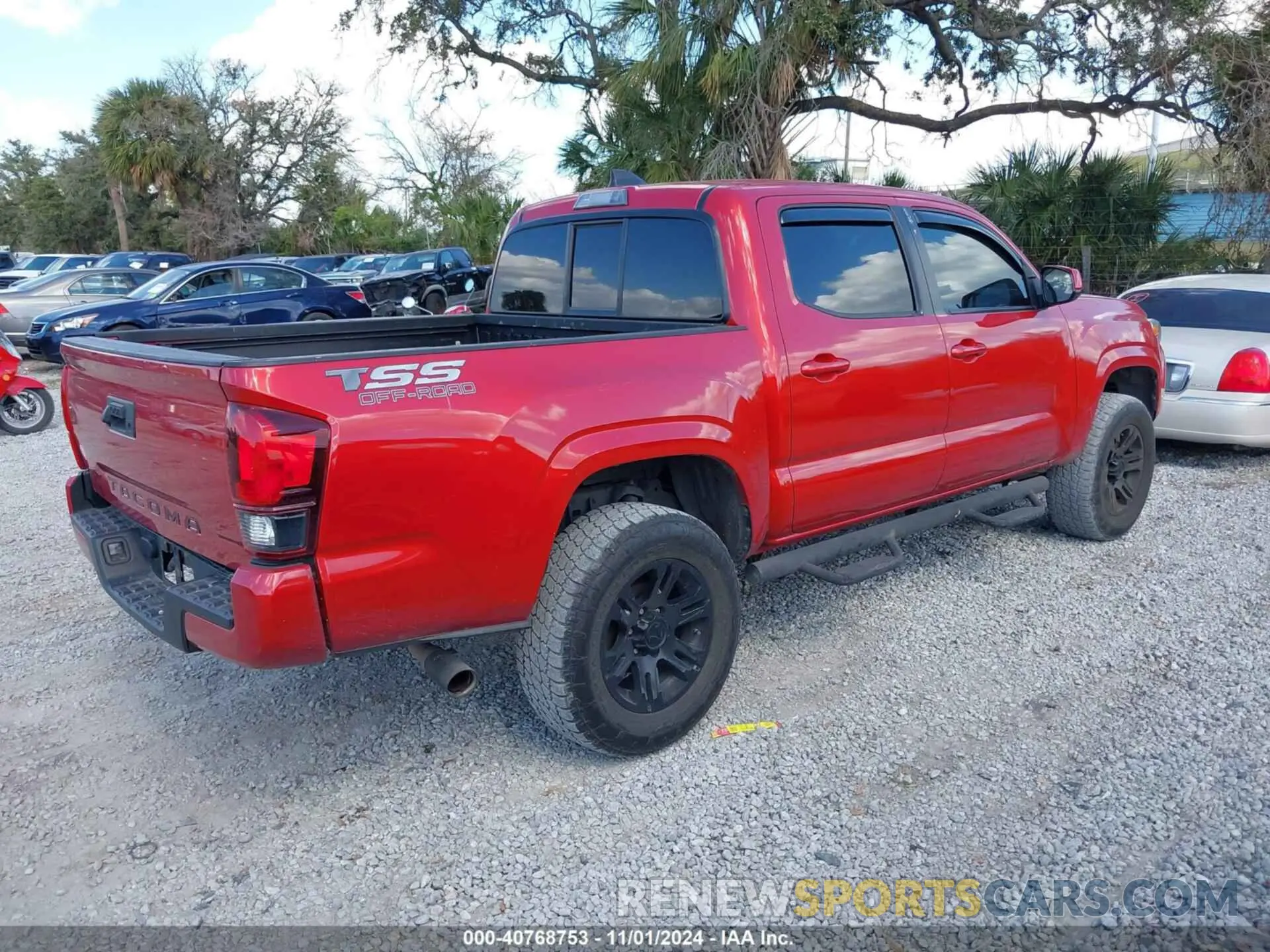 4 fotografías del automóvil dañado 3TYAX5GN3NT045179 TOYOTA TACOMA 2022