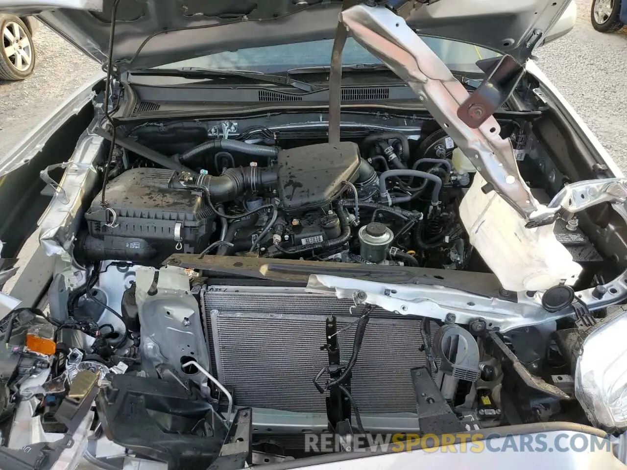11 fotografías del automóvil dañado 3TYAX5GN3NT066386 TOYOTA TACOMA 2022