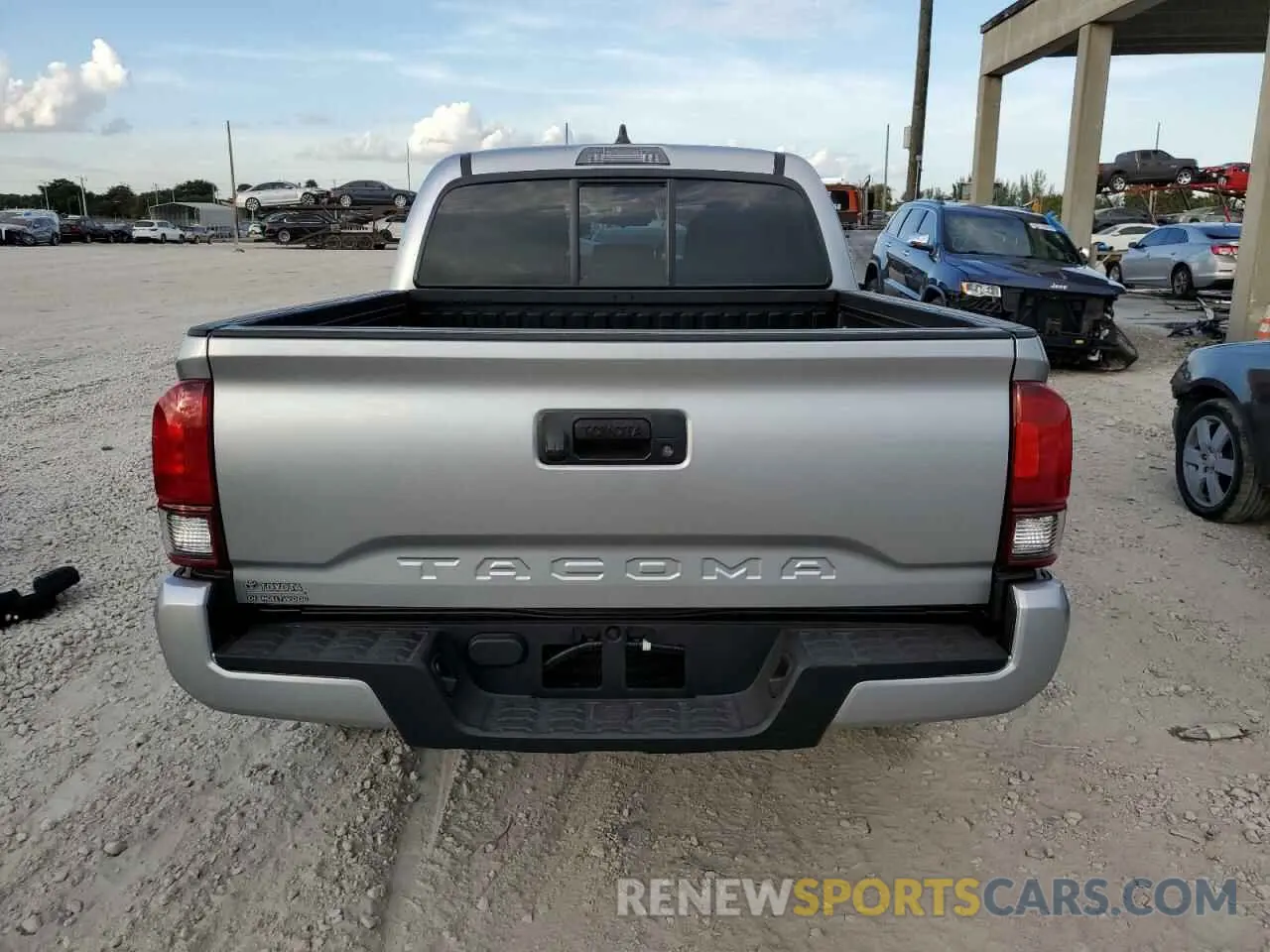 6 fotografías del automóvil dañado 3TYAX5GN3NT066386 TOYOTA TACOMA 2022