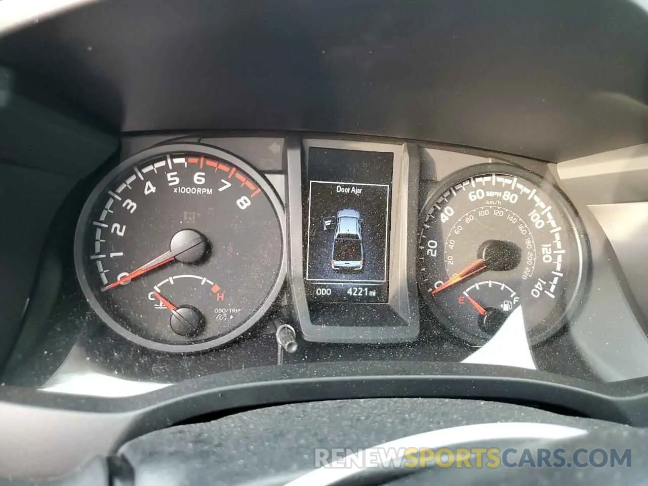 9 fotografías del automóvil dañado 3TYAX5GN3NT066386 TOYOTA TACOMA 2022