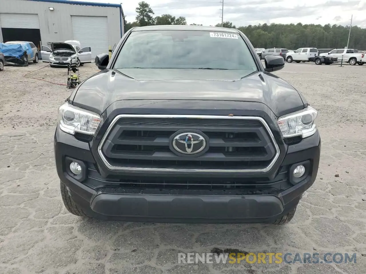 5 fotografías del automóvil dañado 3TYAX5GN4NT034921 TOYOTA TACOMA 2022
