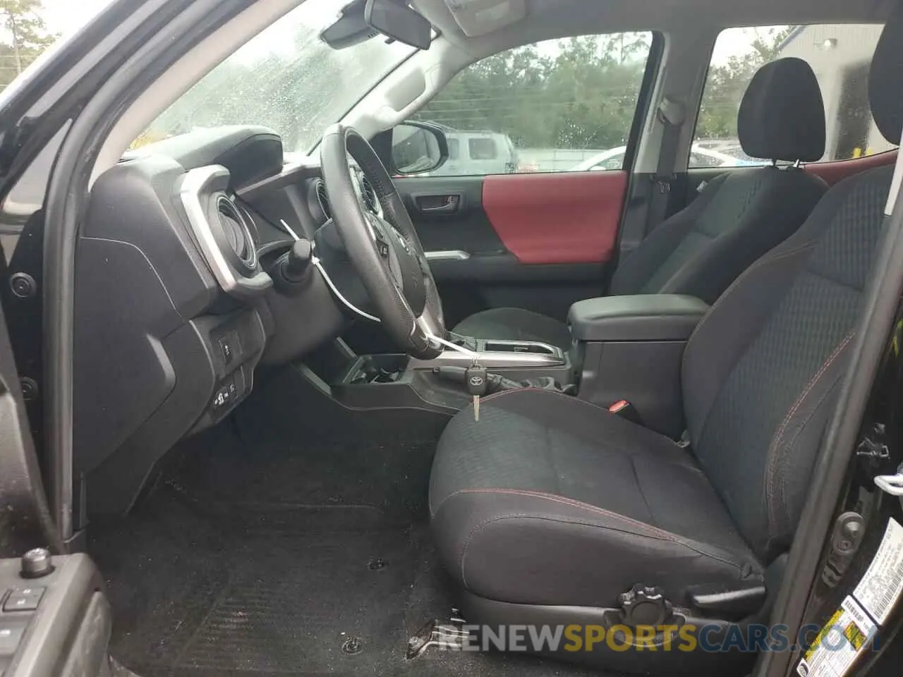 7 fotografías del automóvil dañado 3TYAX5GN4NT034921 TOYOTA TACOMA 2022